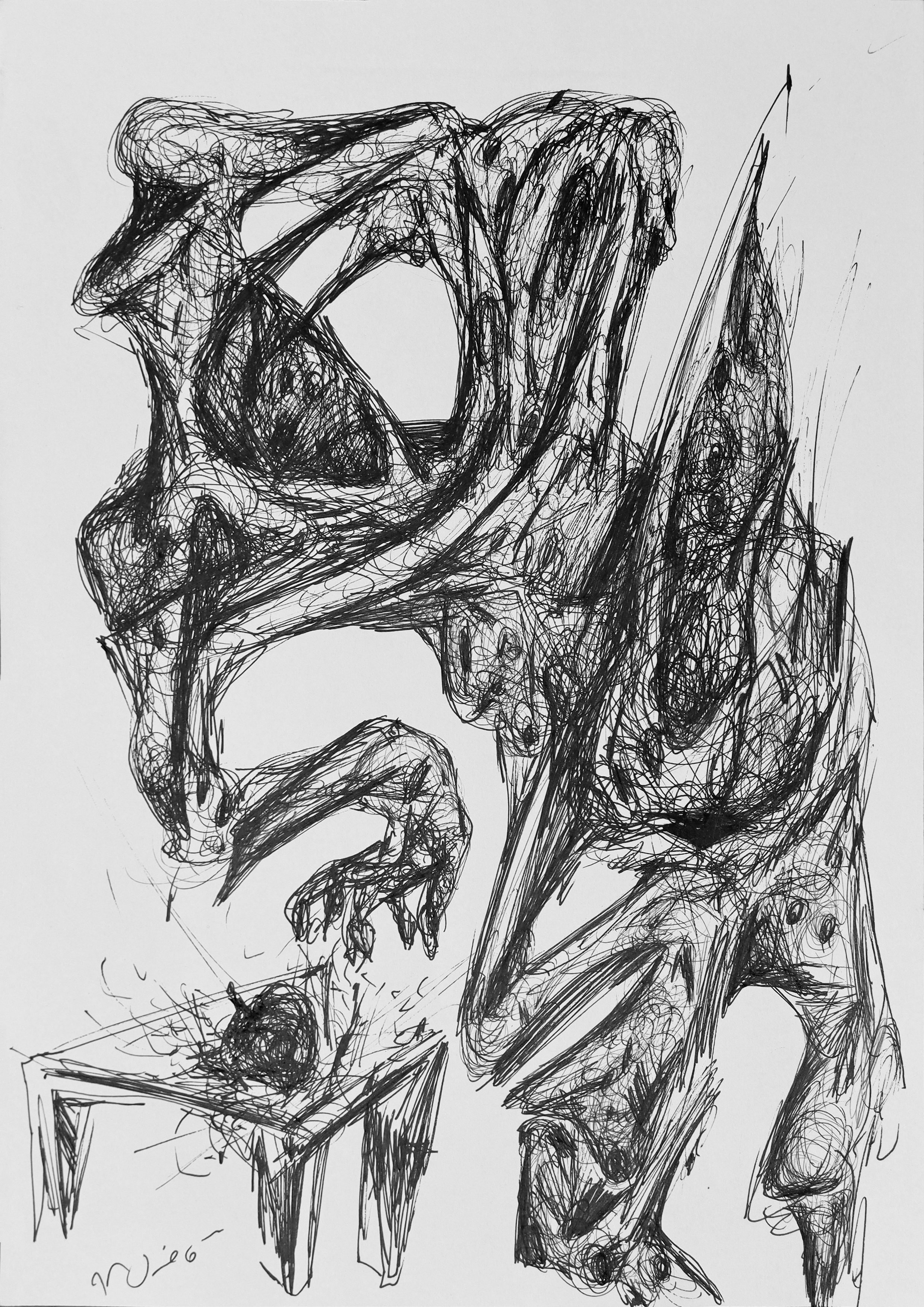 اثر بدون عنوان از فرهاد گاوزن اثر بدون عنوان از فرهاد گاوزن