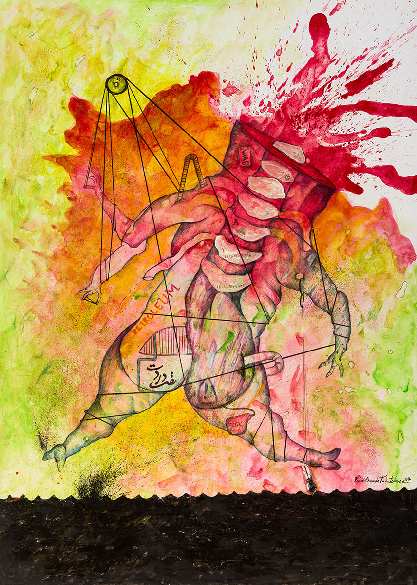 Artwork Black Oil B by Vahid Ahmadi Tabatabaee Artwork Black Oil B by Vahid Ahmadi Tabatabaee