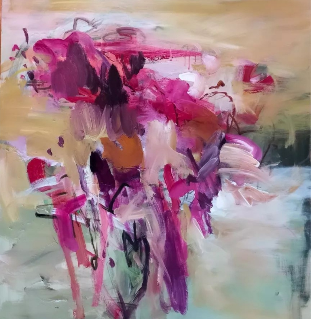 Artwork Flowers by Firouzeh Bakhtiari Artwork Flowers by Firouzeh Bakhtiari