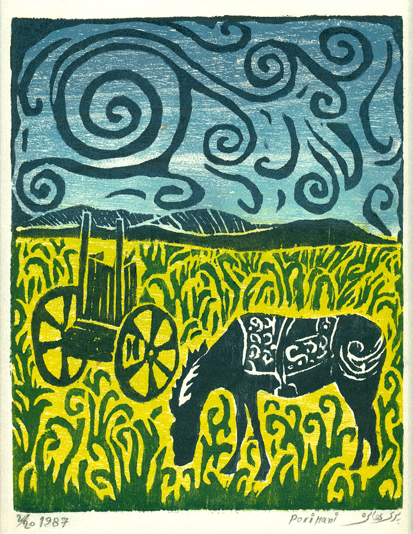 اثر اسب و گاری از پروین هانی طبایی اثر اسب و گاری از پروین هانی طبایی