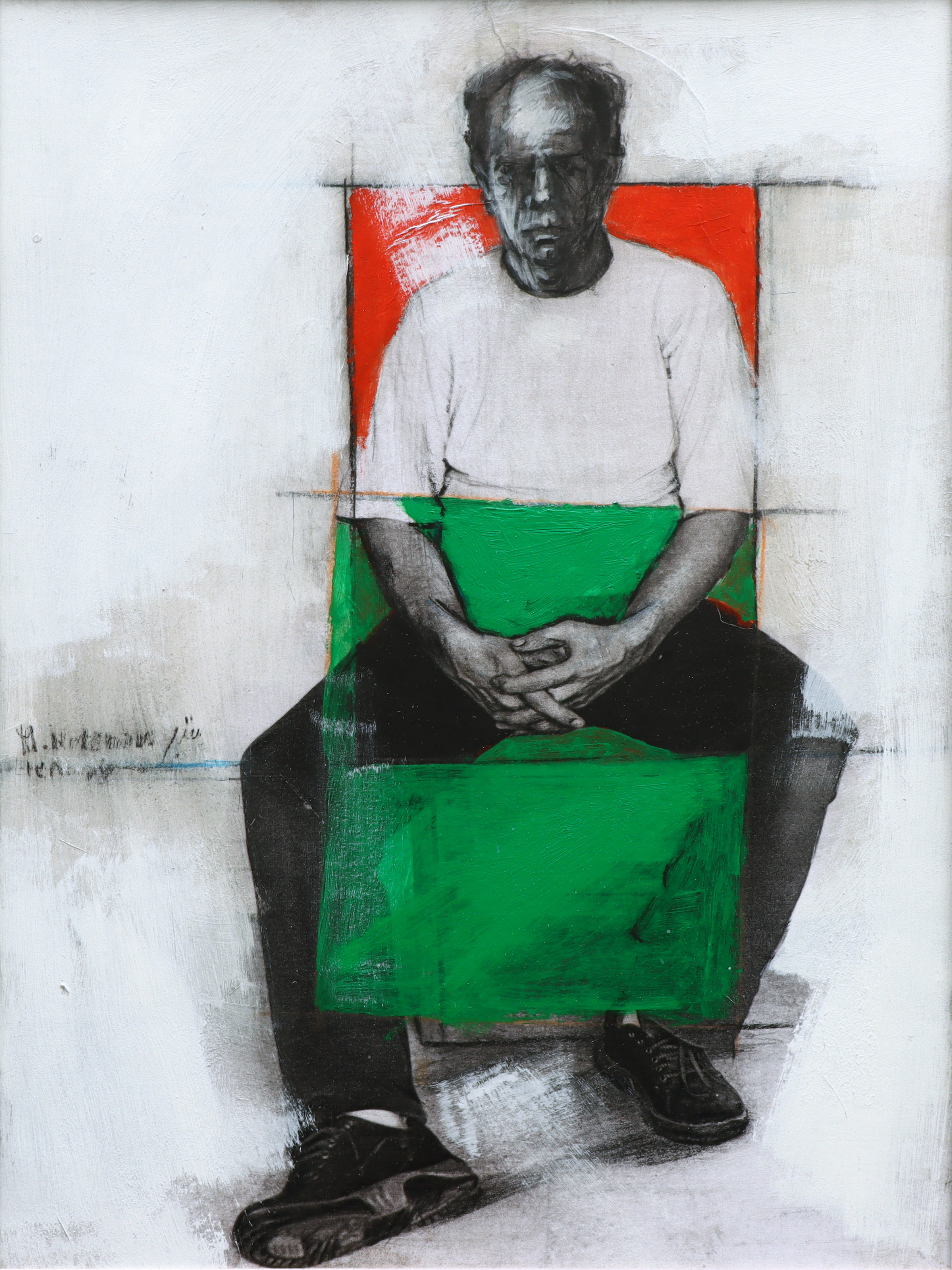 Artwork Untitled by Manouchehr Motabar Artwork Untitled by Manouchehr Motabar