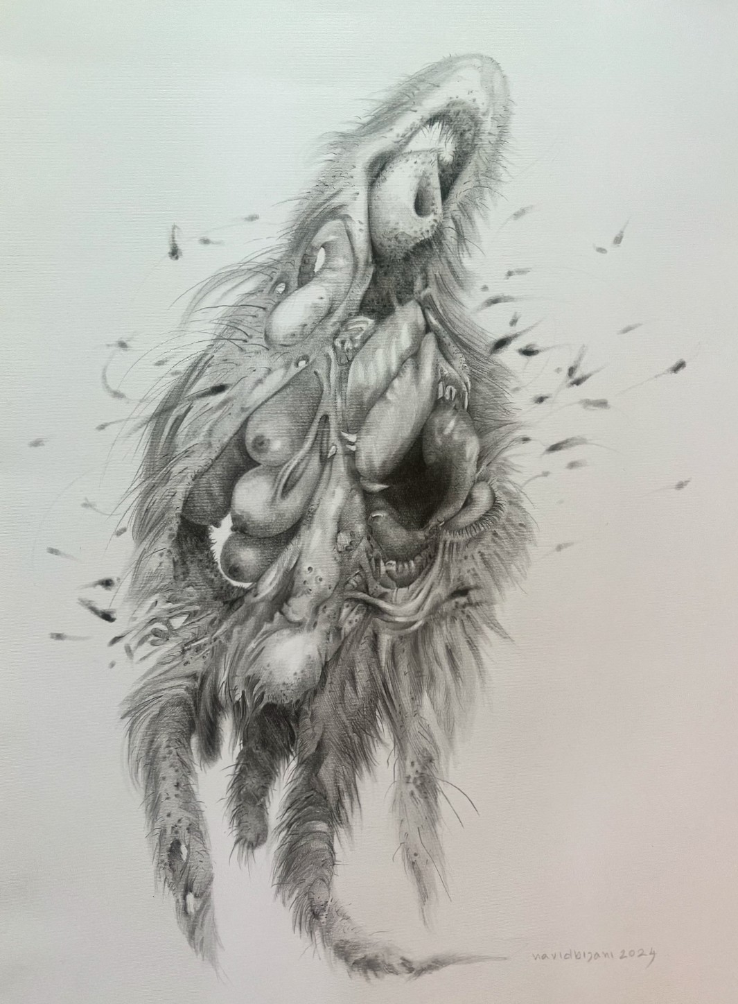 اثر مجموعه هیولای درون ۱۰ از نوید بیژنی اثر مجموعه هیولای درون ۱۰ از نوید بیژنی