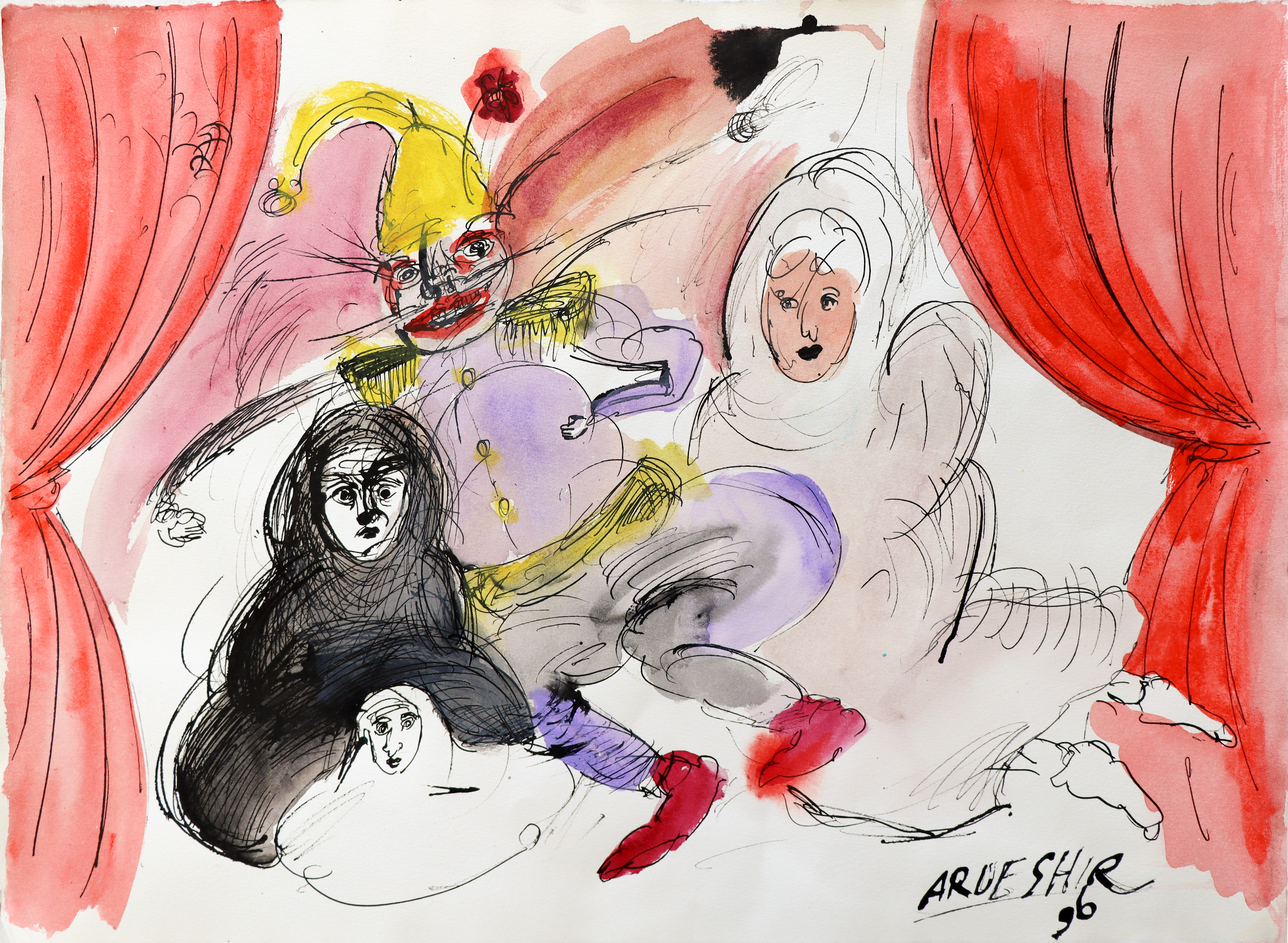 Artwork Untitled by Ardeshir Mohasses Artwork Untitled by Ardeshir Mohasses