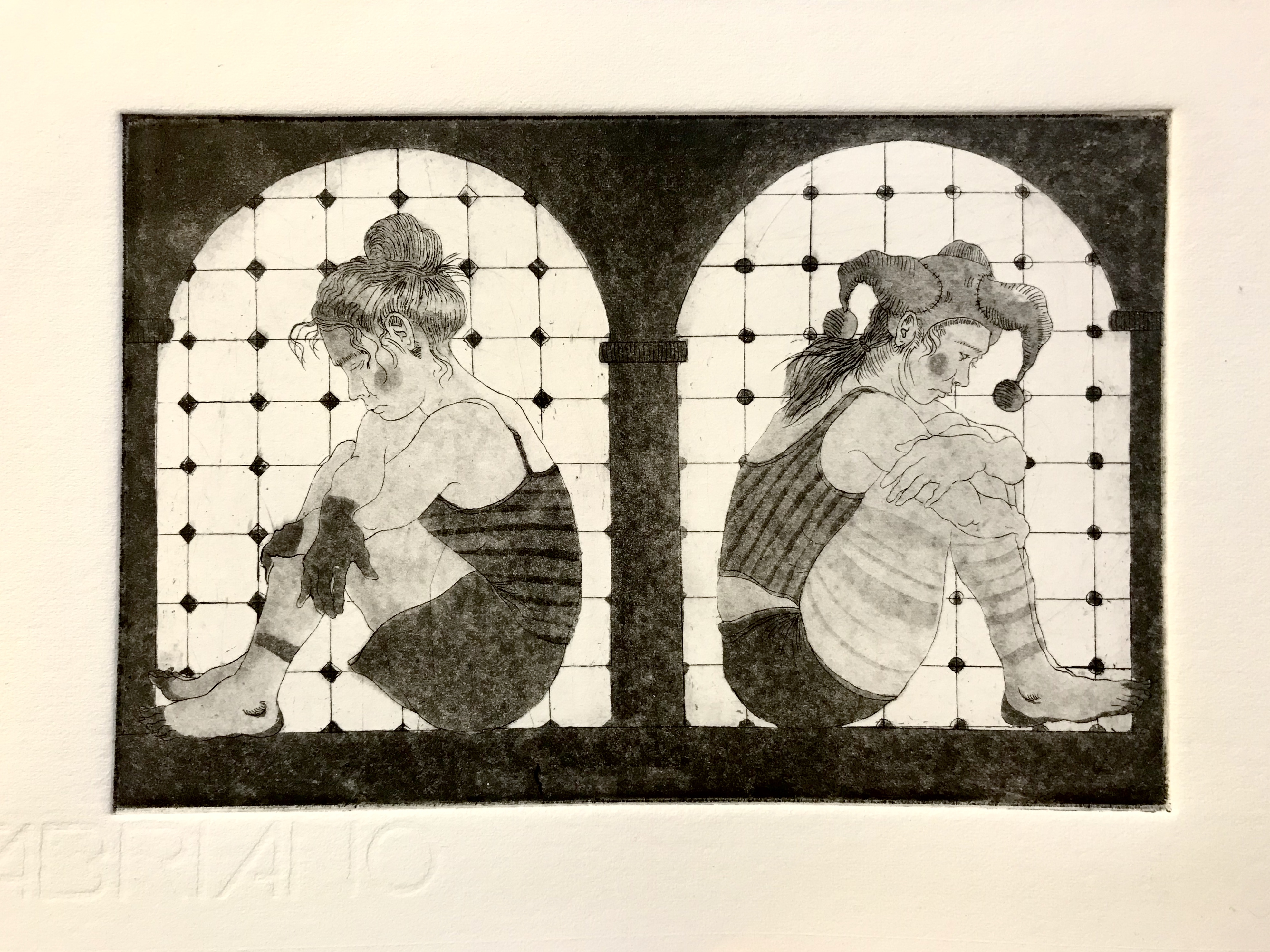 اثر بدون عنوان از مجموغه ملیجک از آزاده باقری اثر بدون عنوان از مجموغه ملیجک از آزاده باقری