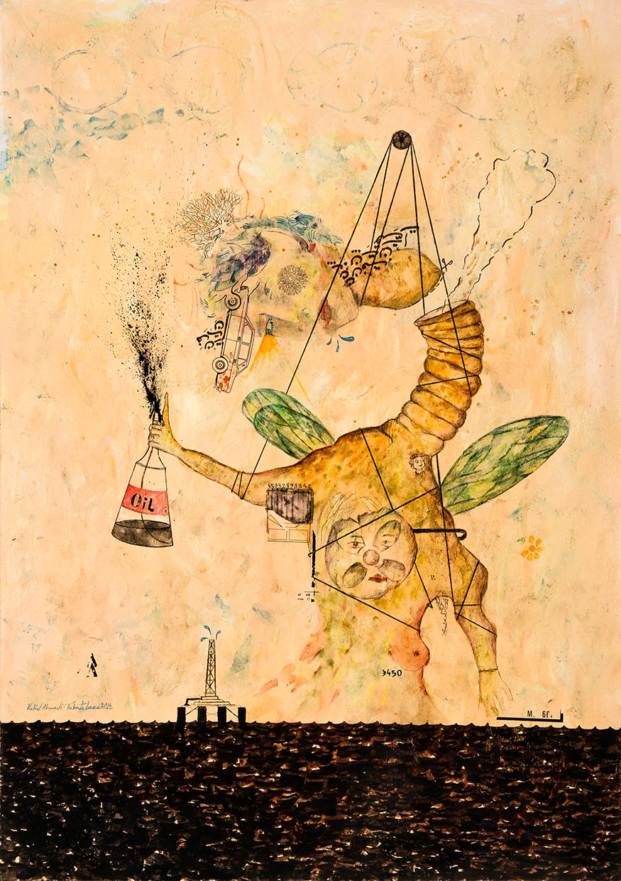 Artwork Black Oil -1 by Vahid Ahmadi Tabatabaee Artwork Black Oil -1 by Vahid Ahmadi Tabatabaee