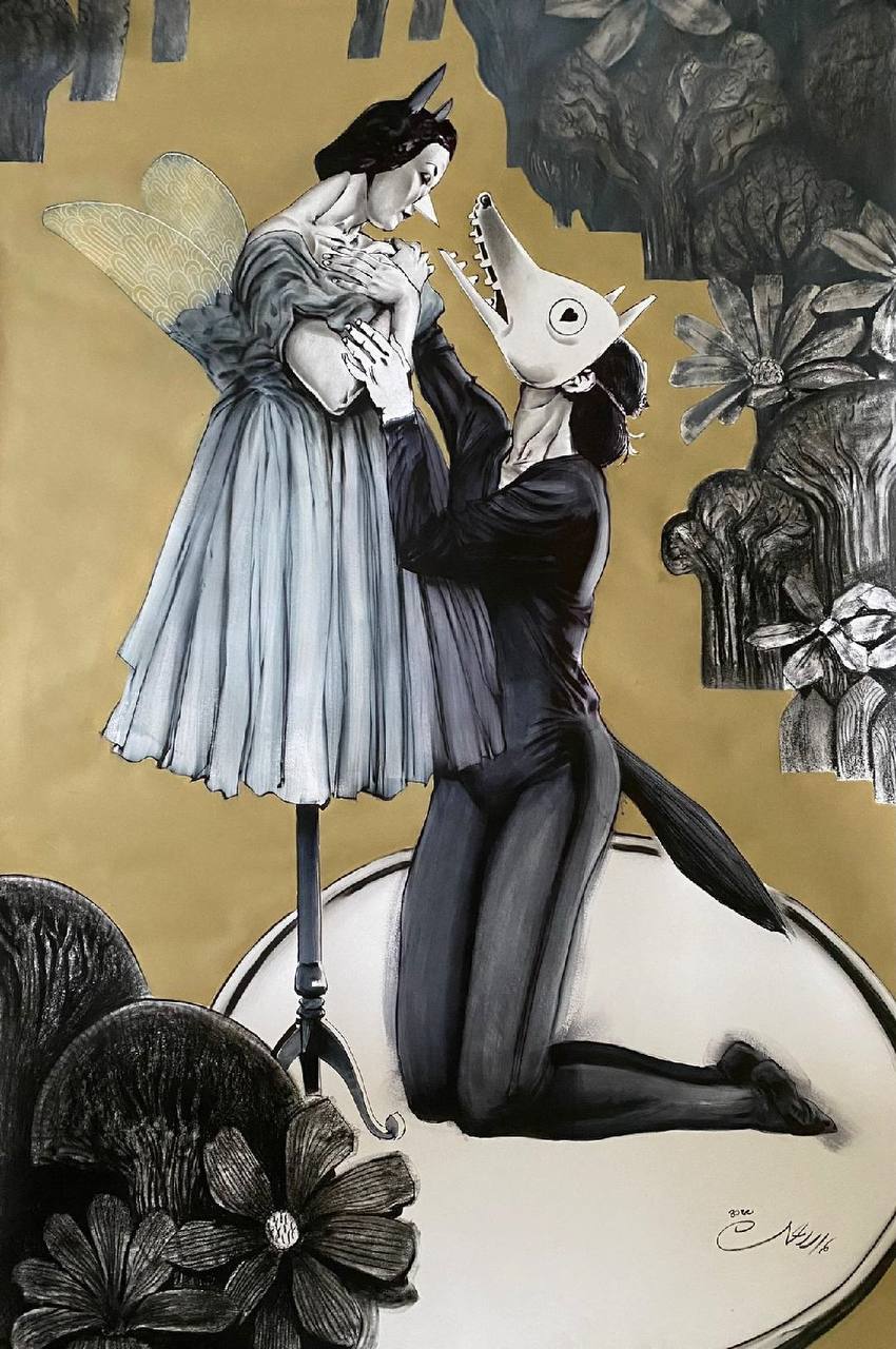 اثر بدون عنوان از حمید بهرامی اثر بدون عنوان از حمید بهرامی