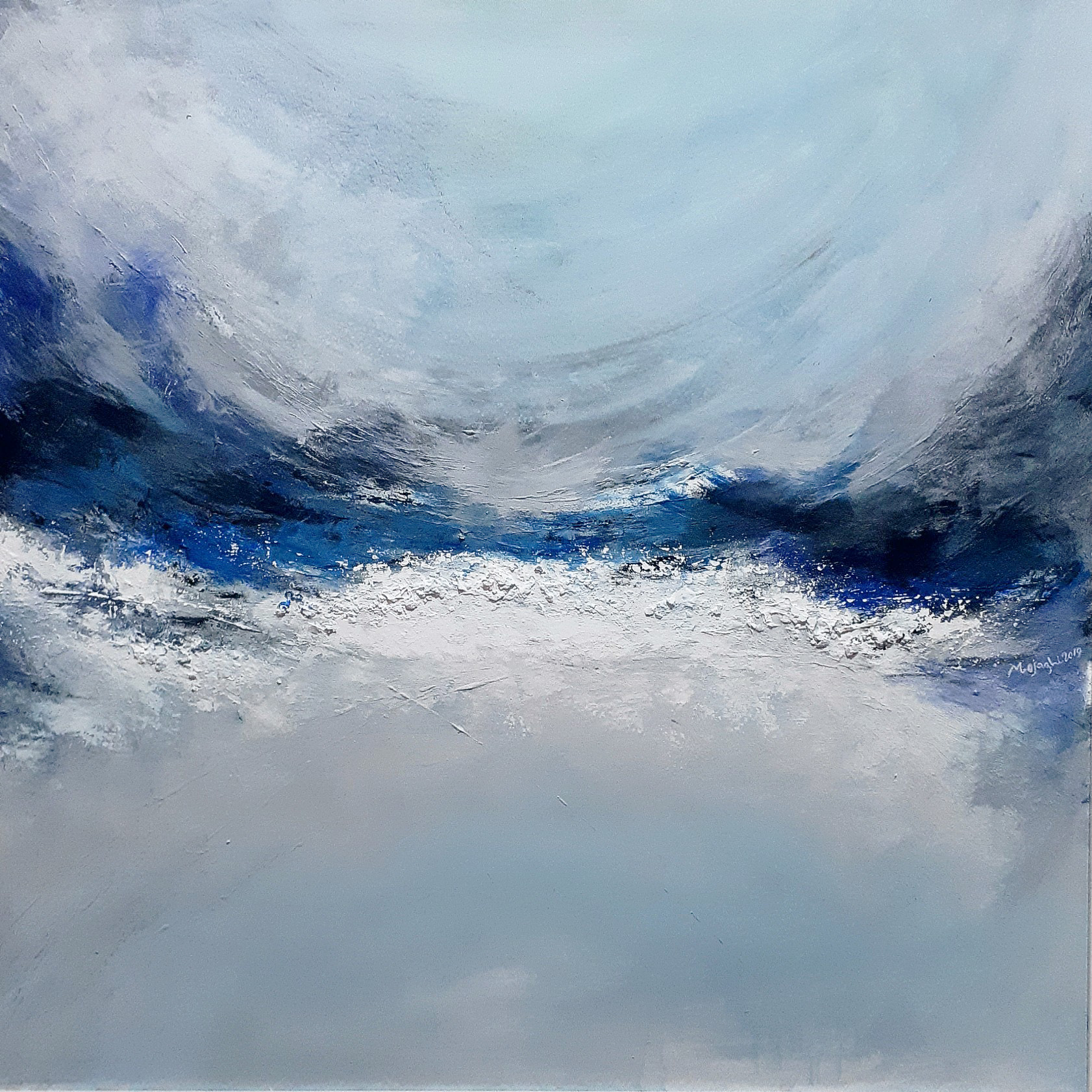 Artwork waves 2 by Marzieh Ojaghi Artwork waves 2 by Marzieh Ojaghi