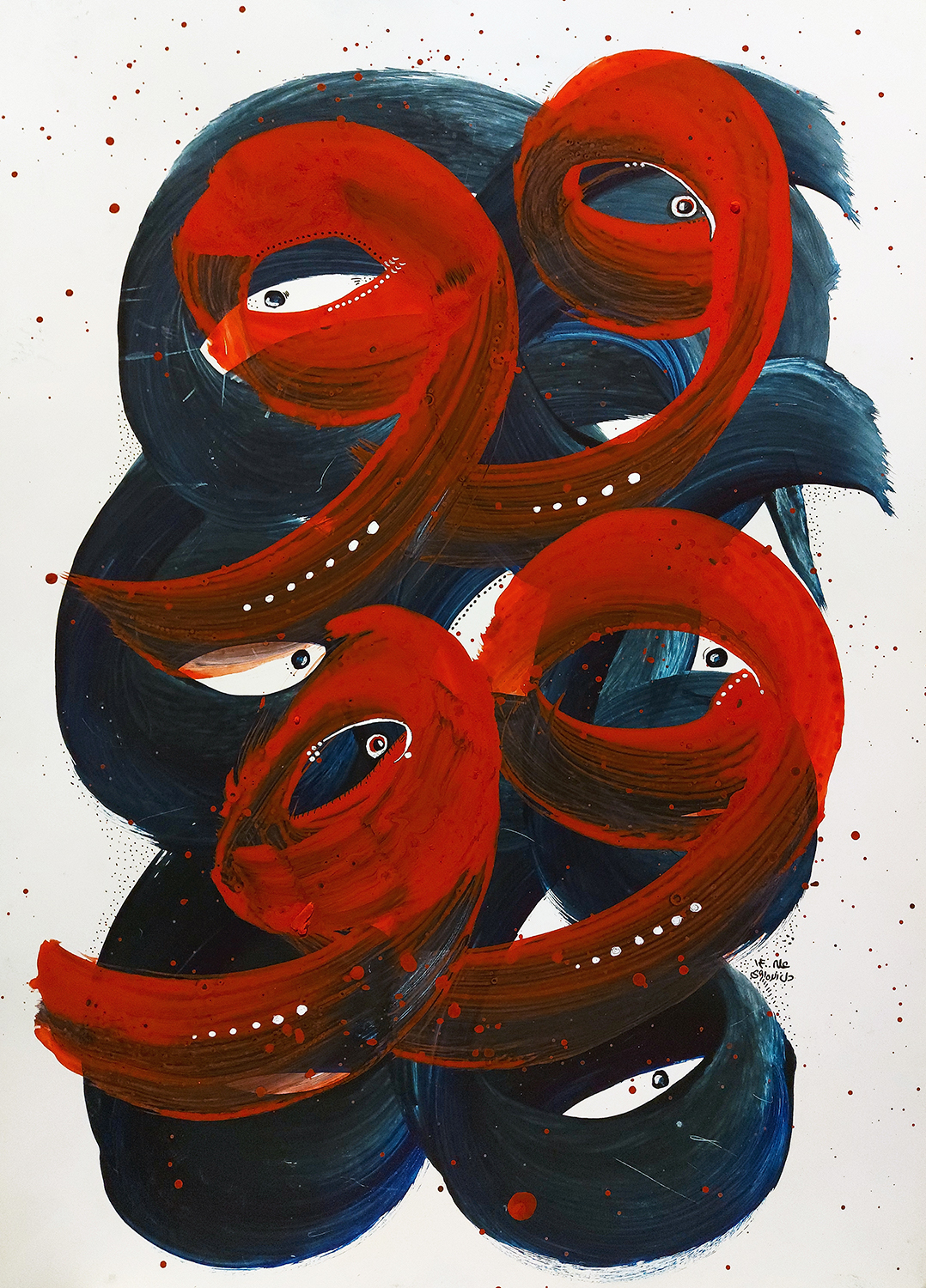 اثر واو پرحاشیه 2 از علی دل زنده روی اثر واو پرحاشیه 2 از علی دل زنده روی