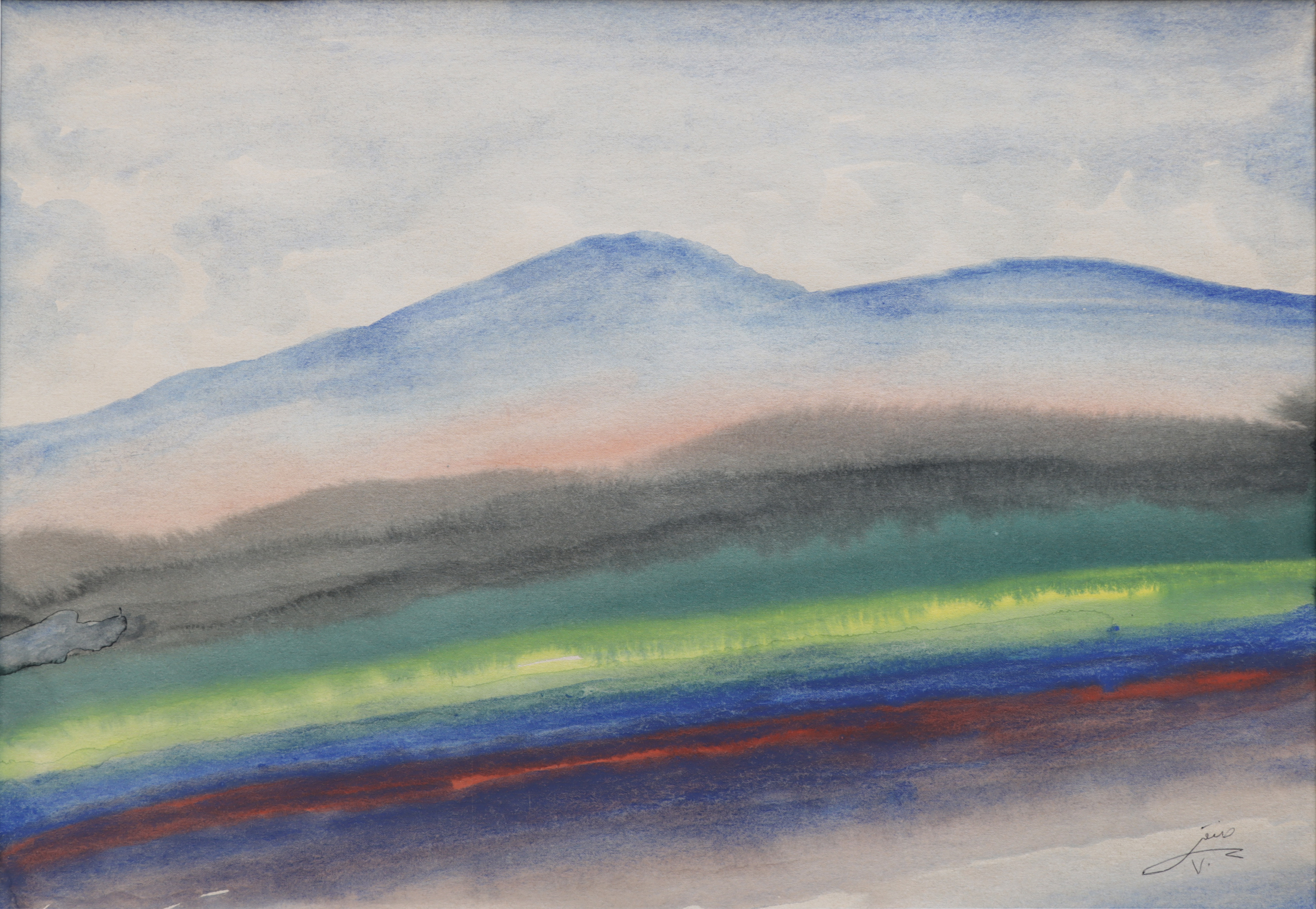 Artwork Untitled by Aliakbar Sanati Artwork Untitled by Aliakbar Sanati