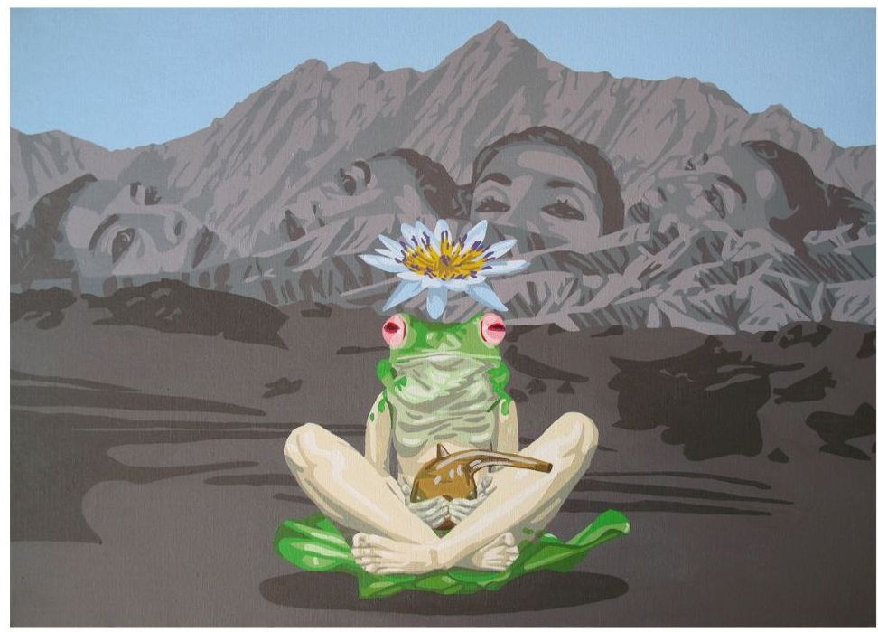 اثر بدون عنوان از کتایون تهرانی اثر بدون عنوان از کتایون تهرانی