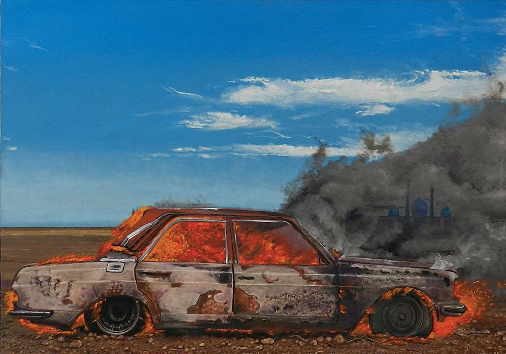 Artwork Goodbye Blue Sky Series by hossein Soltani Artwork Goodbye Blue Sky Series by hossein Soltani