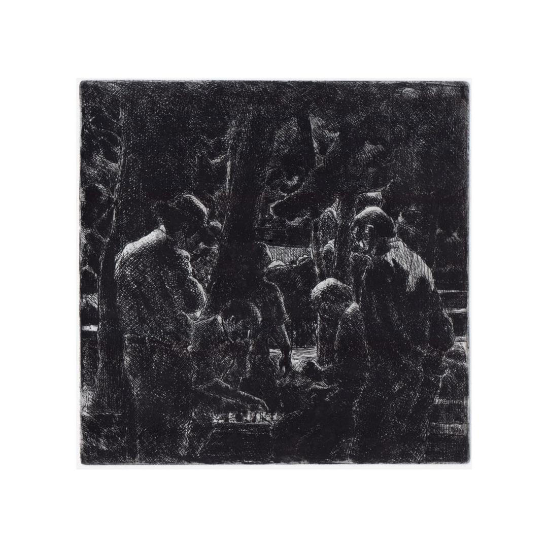 Artwork Chess Players by Mehdi Chitsazha Artwork Chess Players by Mehdi Chitsazha