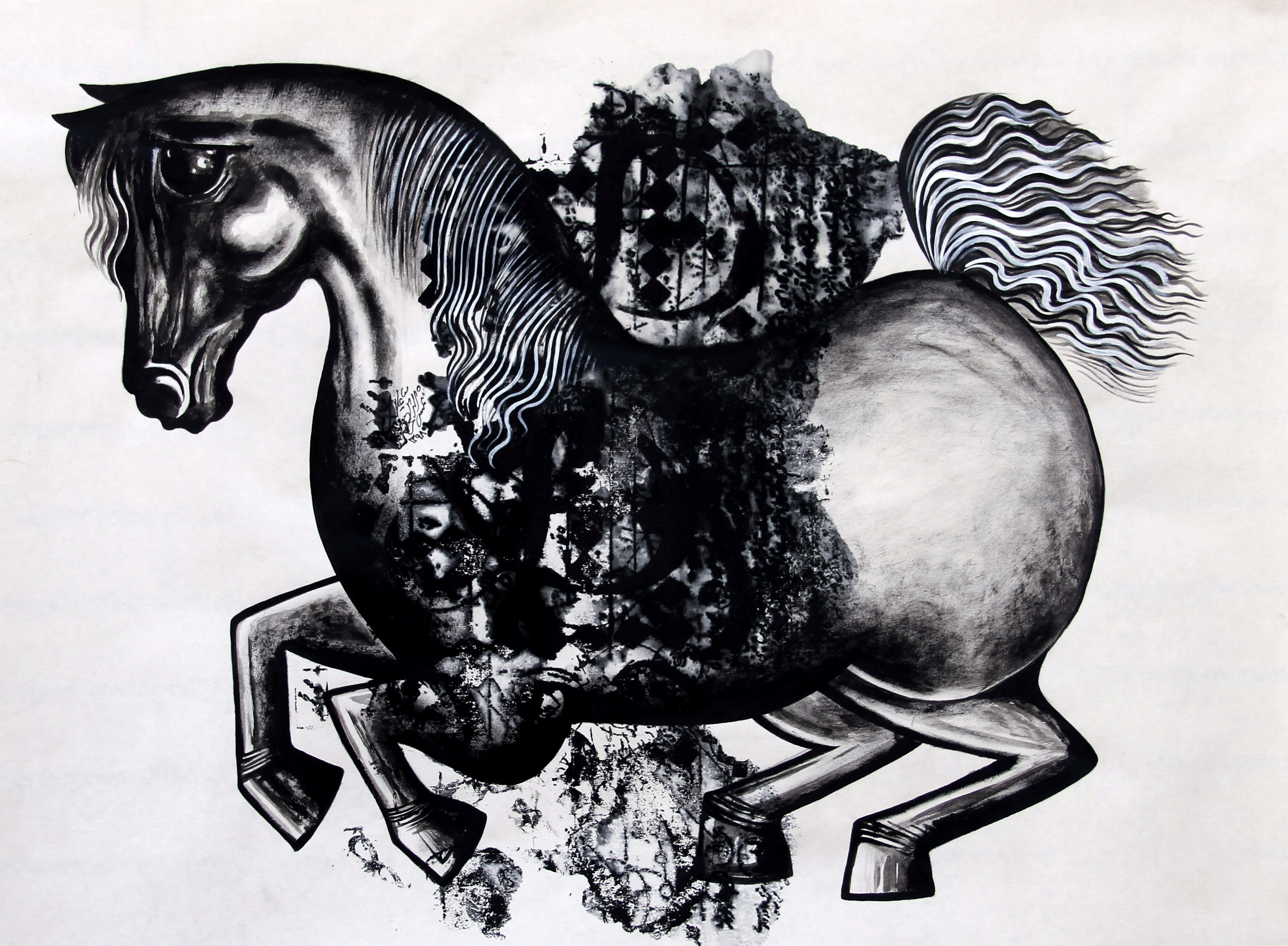 Artwork iranian horse 2 by Shamsedin Ghazi Artwork iranian horse 2 by Shamsedin Ghazi