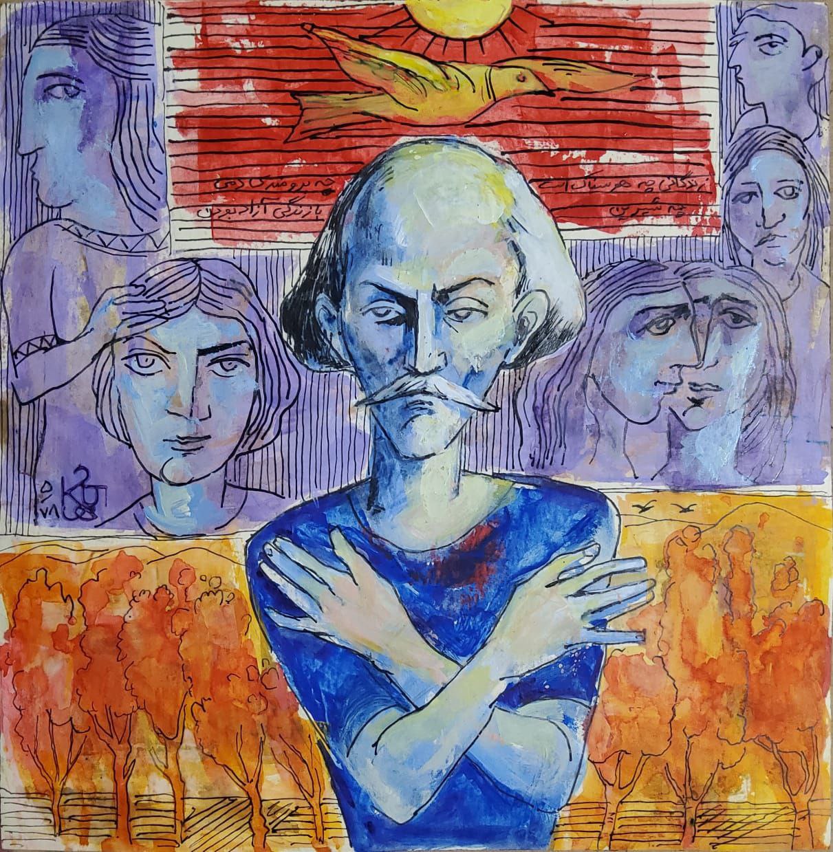 Artwork Untitled by Hannibal Alkhas Artwork Untitled by Hannibal Alkhas