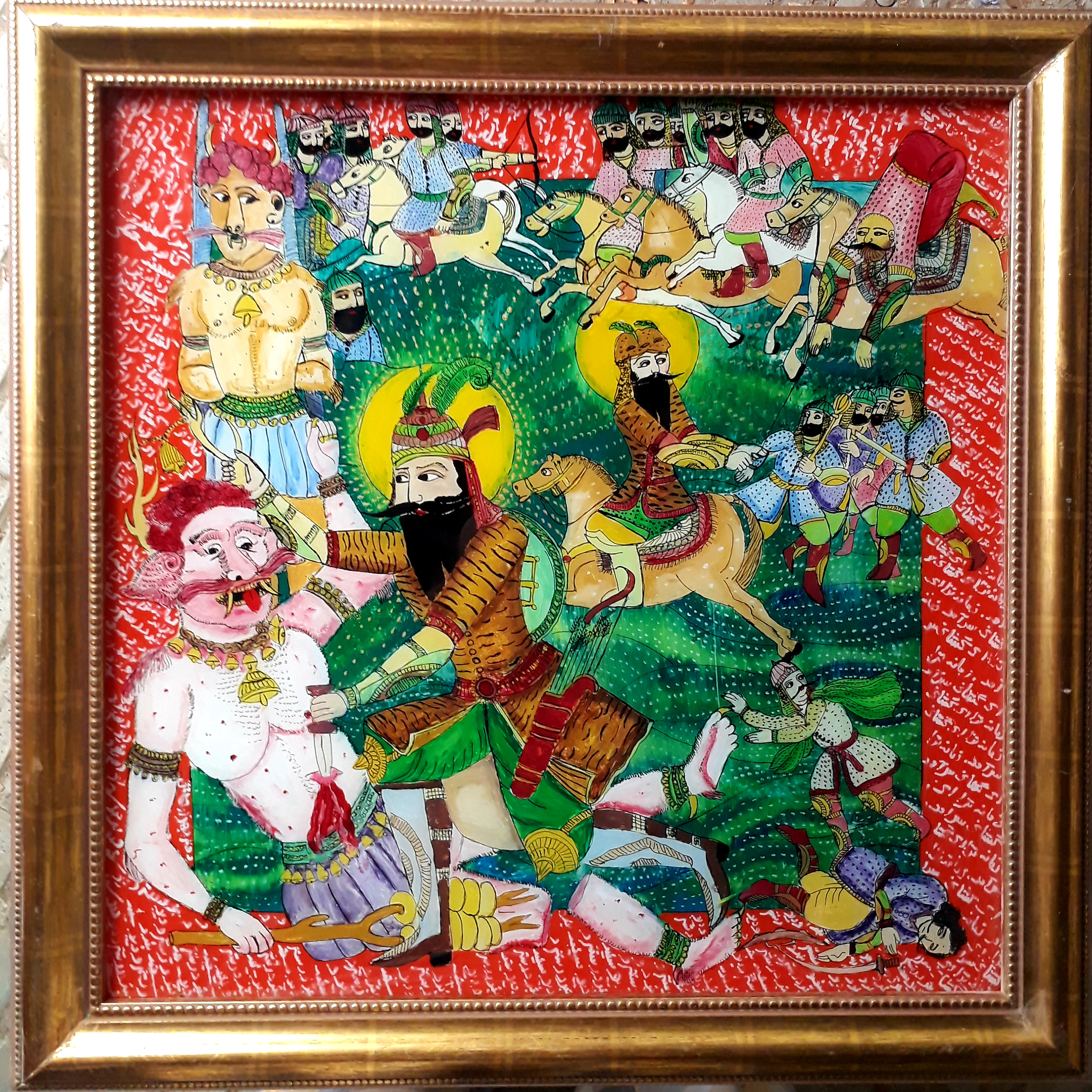 اثر رستم خوان هفتم از بهزاد نقاش اثر رستم خوان هفتم از بهزاد نقاش