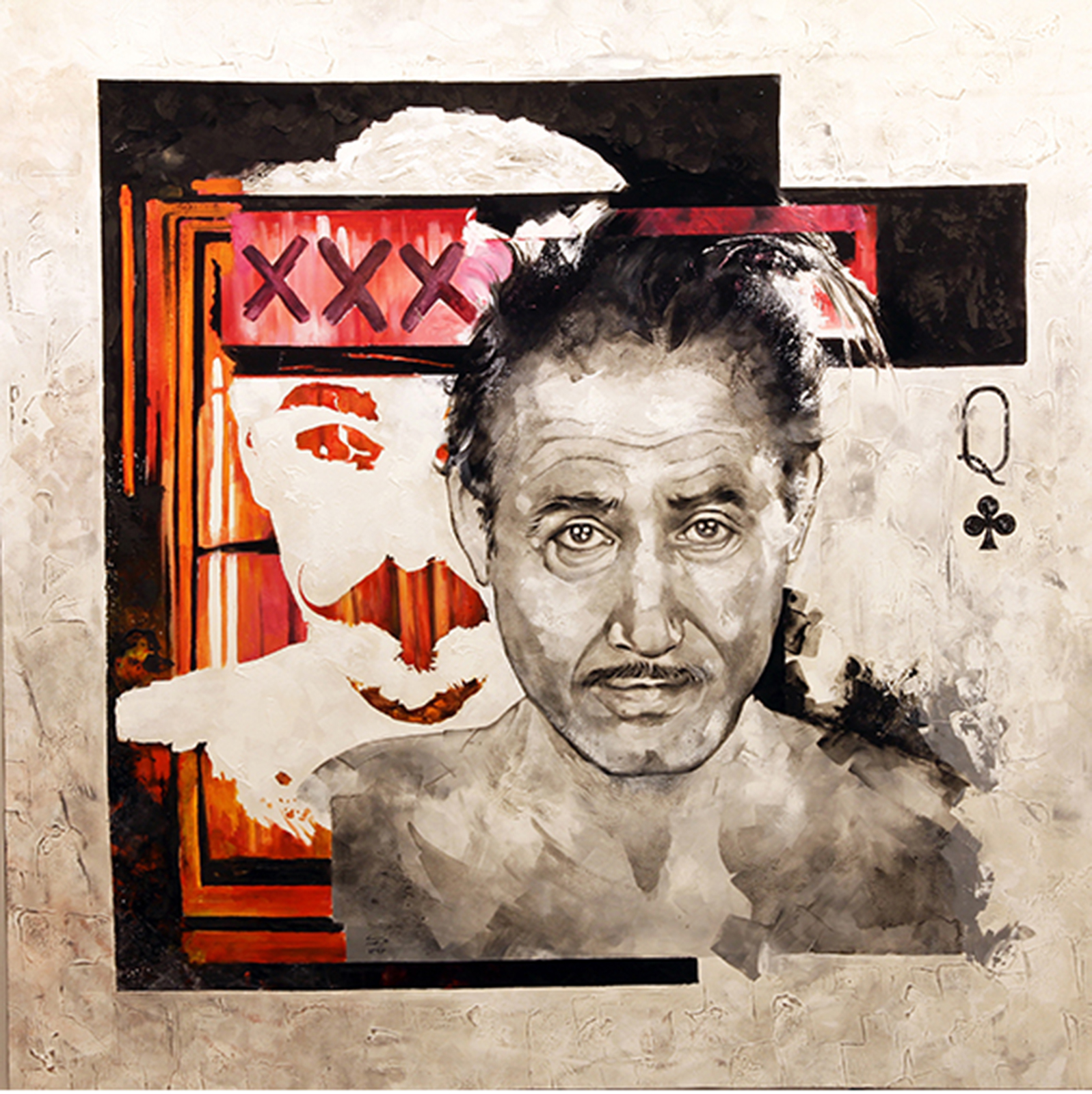 Artwork Fancy red 7 by Hengameh Sadri Artwork Fancy red 7 by Hengameh Sadri