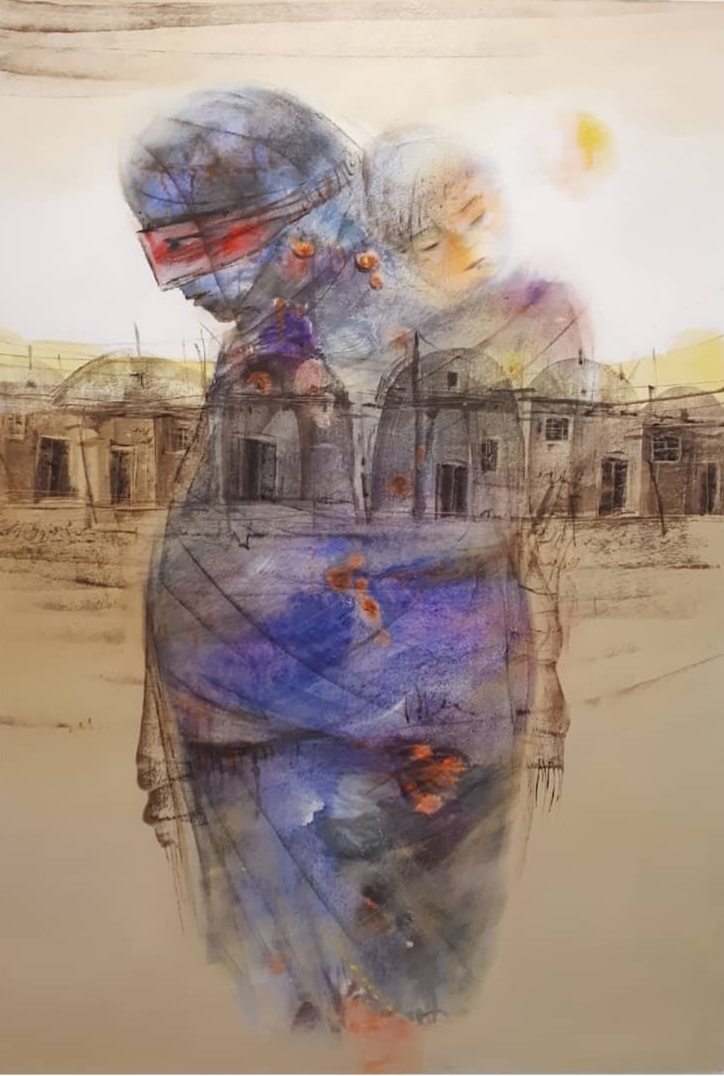 Artwork Mother by Seyed Mohammad Fadavi Artwork Mother by Seyed Mohammad Fadavi