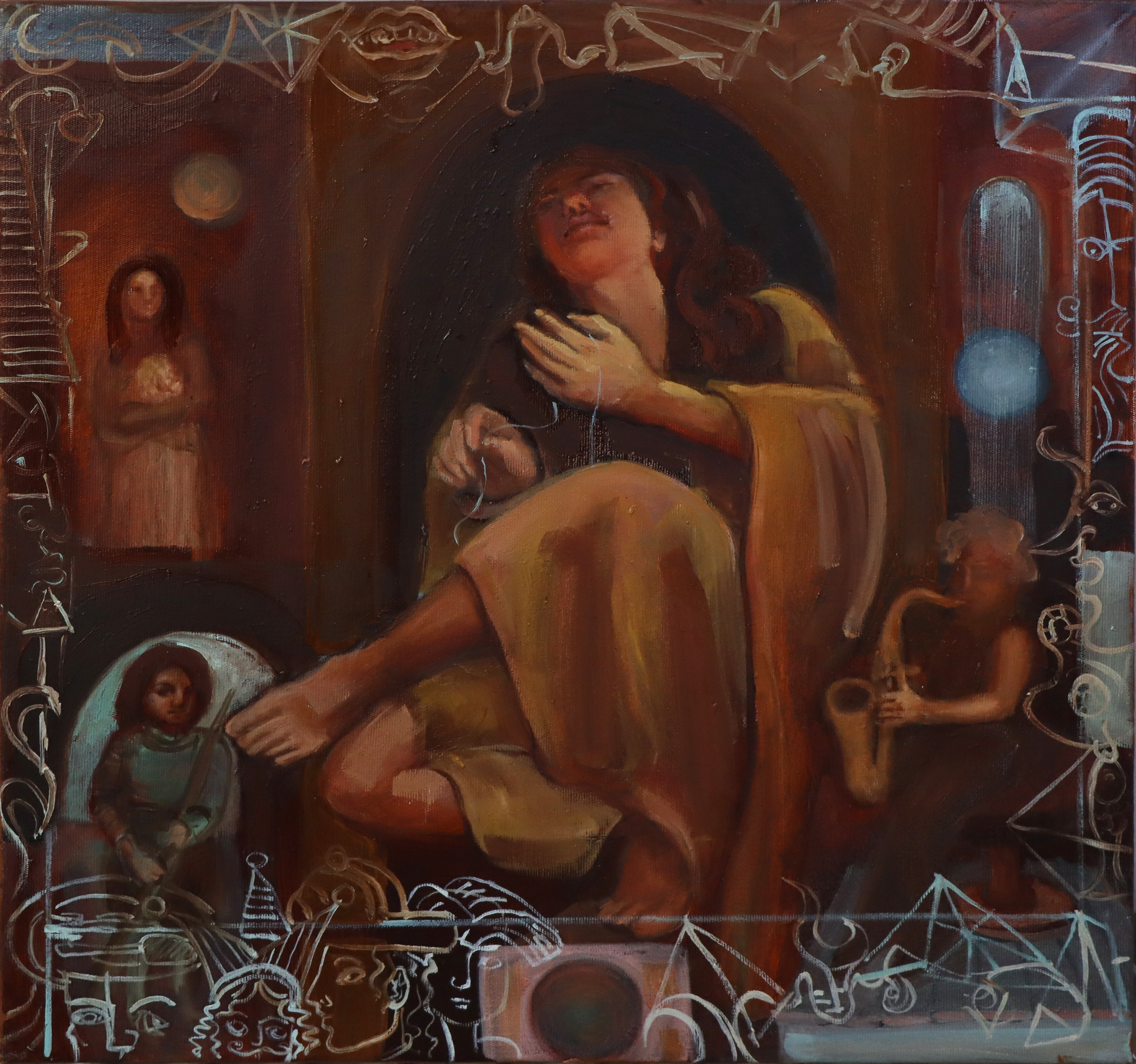 اثر بدون عنوان از ترانه صادقیان بروجنی اثر بدون عنوان از ترانه صادقیان بروجنی