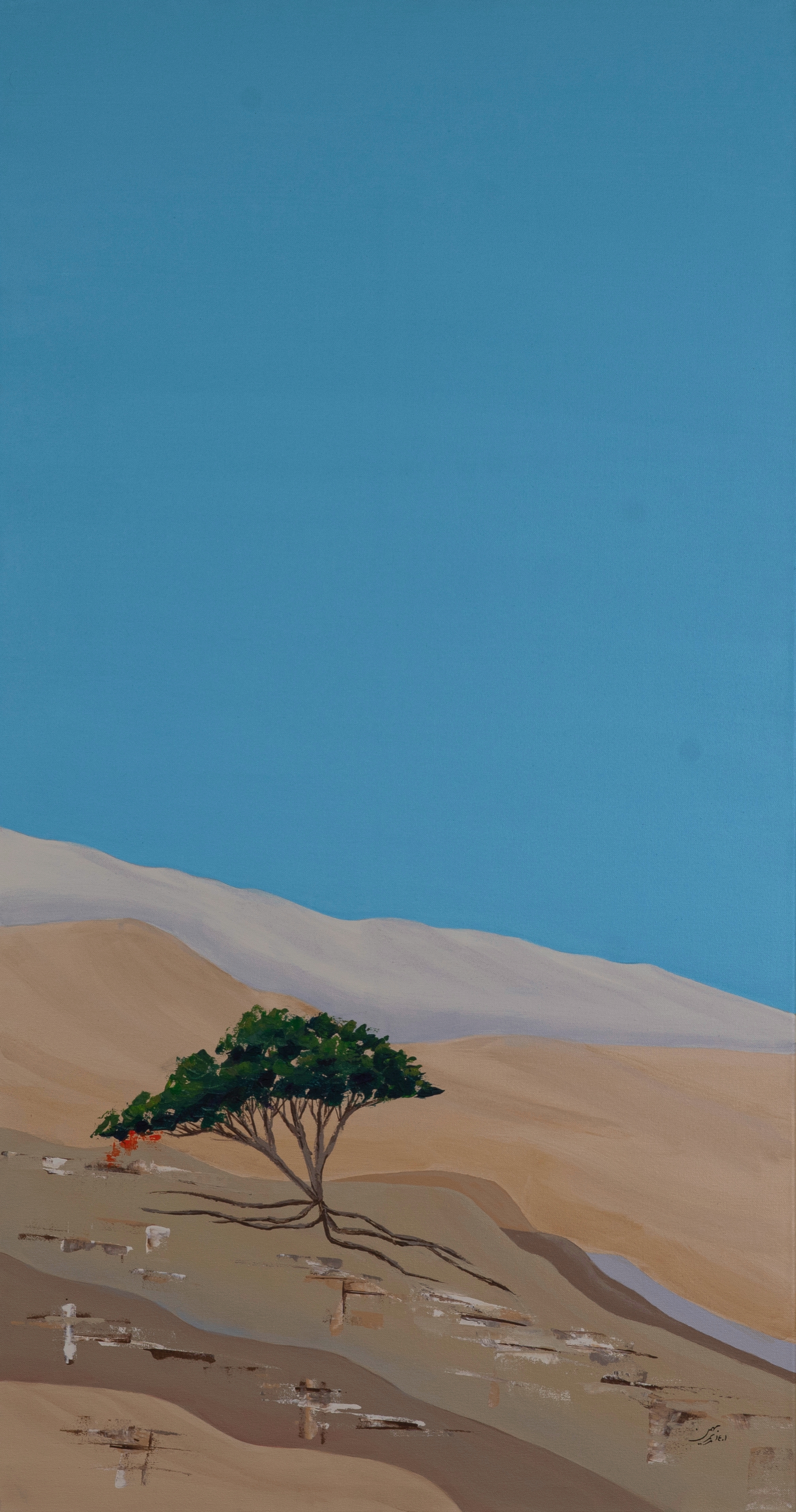 اثر بدون عنوان از مریم بهمن اثر بدون عنوان از مریم بهمن