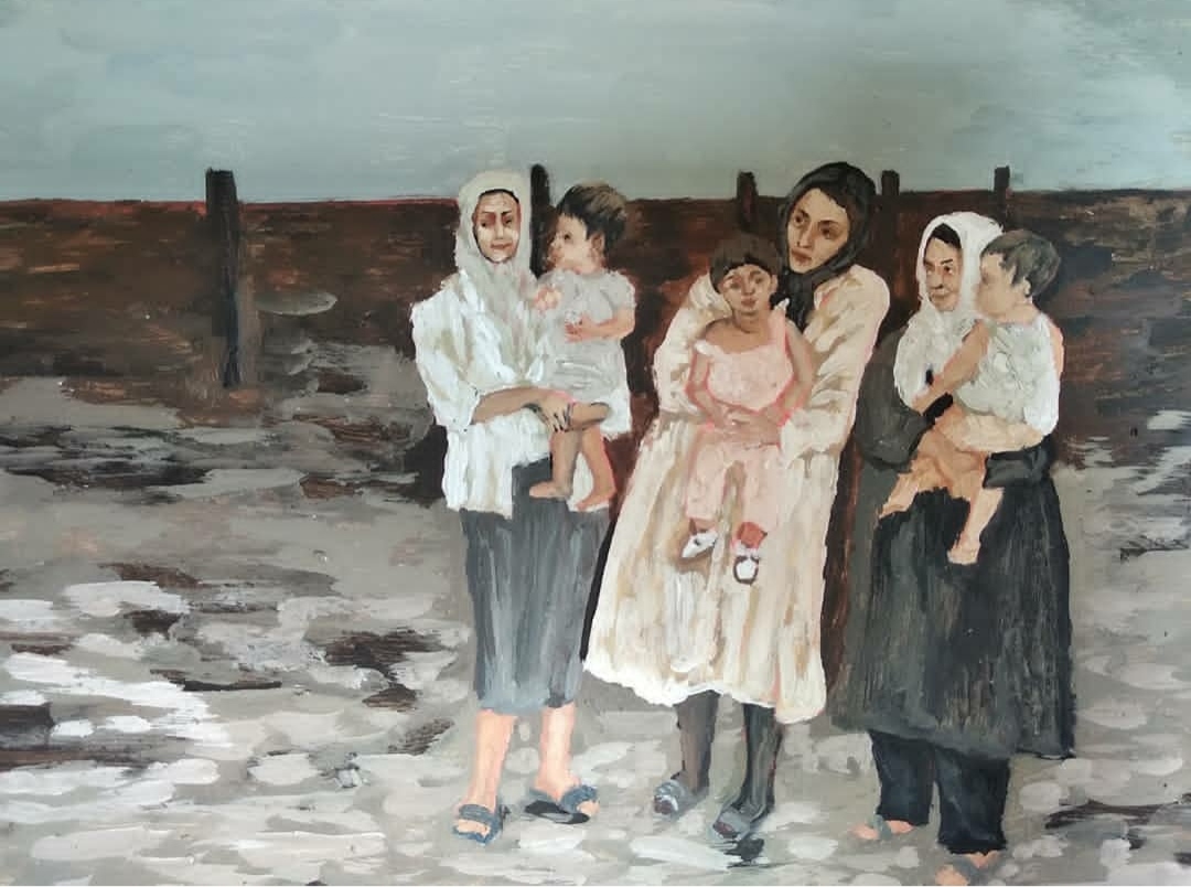 اثر من چهار مادر می بینم از سایه منصور اثر من چهار مادر می بینم از سایه منصور