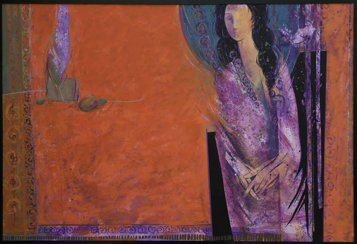 اثر بدون عنوان از رضا تهرانی اثر بدون عنوان از رضا تهرانی