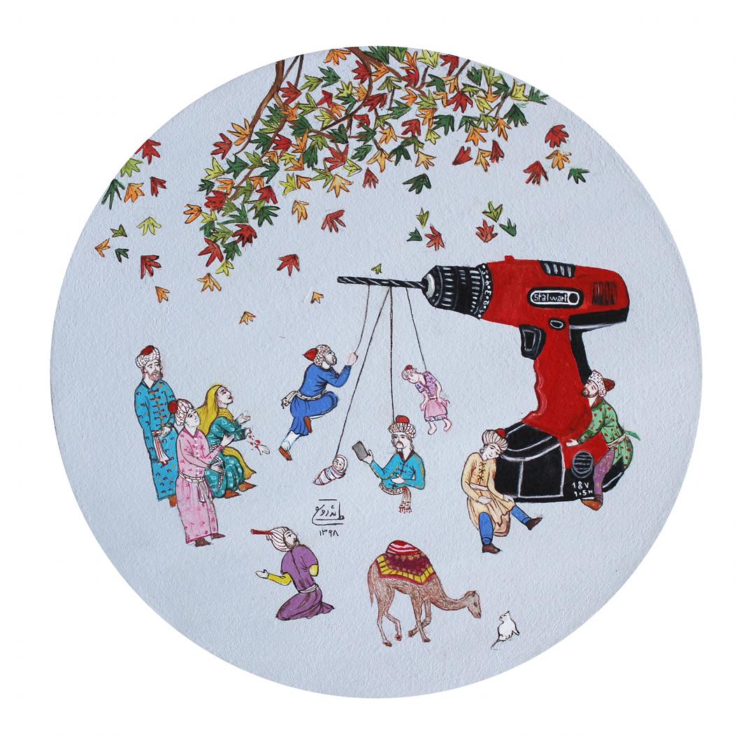 اثر از مجموعه وارونگی از طیبه دژدوست اثر از مجموعه وارونگی از طیبه دژدوست