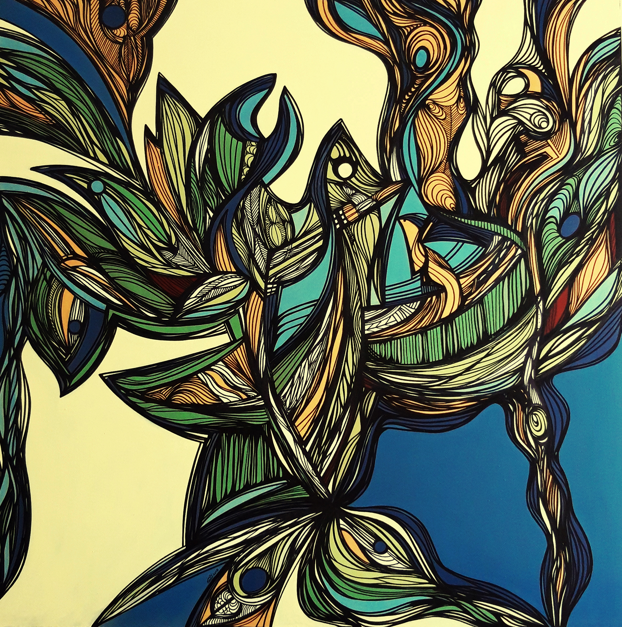 Sprouting as I peak into a corner of my head | | Art Gallery Sprouting as I peak into a corner of my head | | Art Gallery