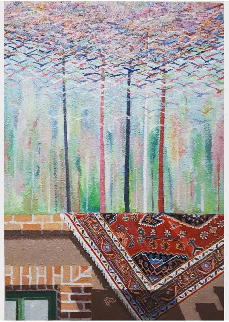 Artwork Khane takani 5 by Shamsolah Saedi Artwork Khane takani 5 by Shamsolah Saedi