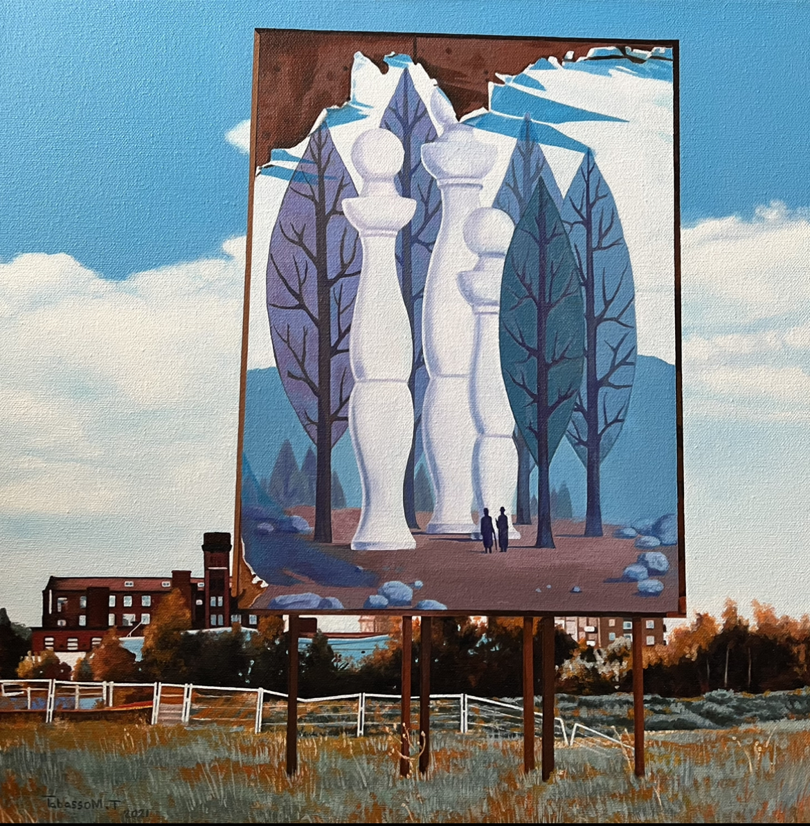 Artwork From series of Rene Magritte by tabassom taham Artwork From series of Rene Magritte by tabassom taham