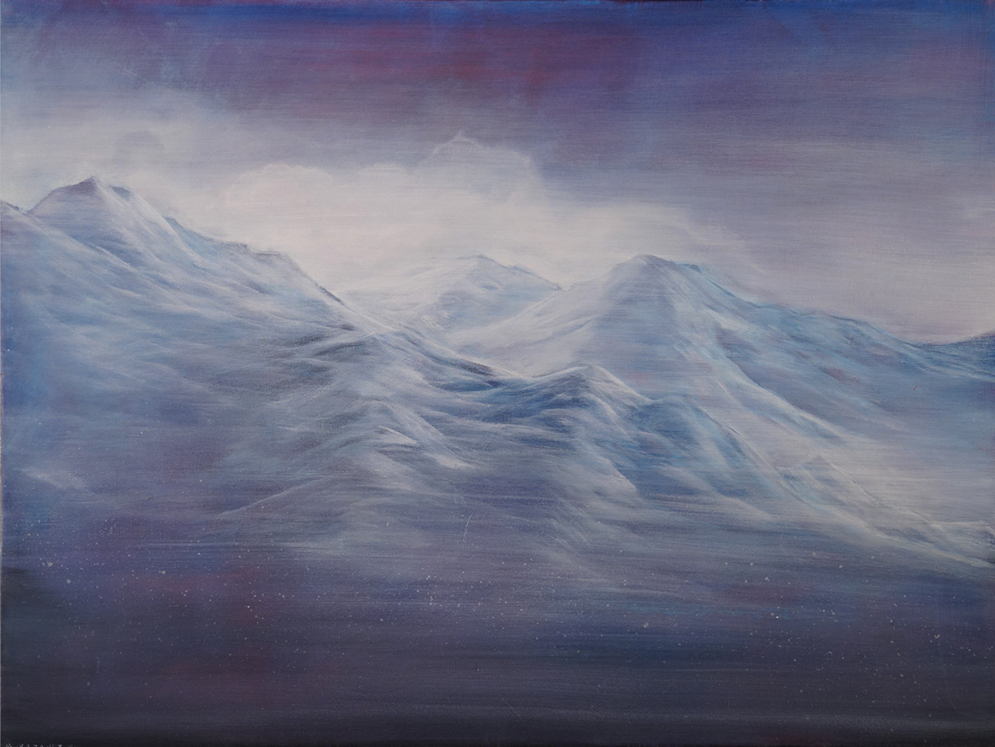 اثر بدون عنوان- از مجموعه کوهها از مریم رضوی سالستانی اثر بدون عنوان- از مجموعه کوهها از مریم رضوی سالستانی