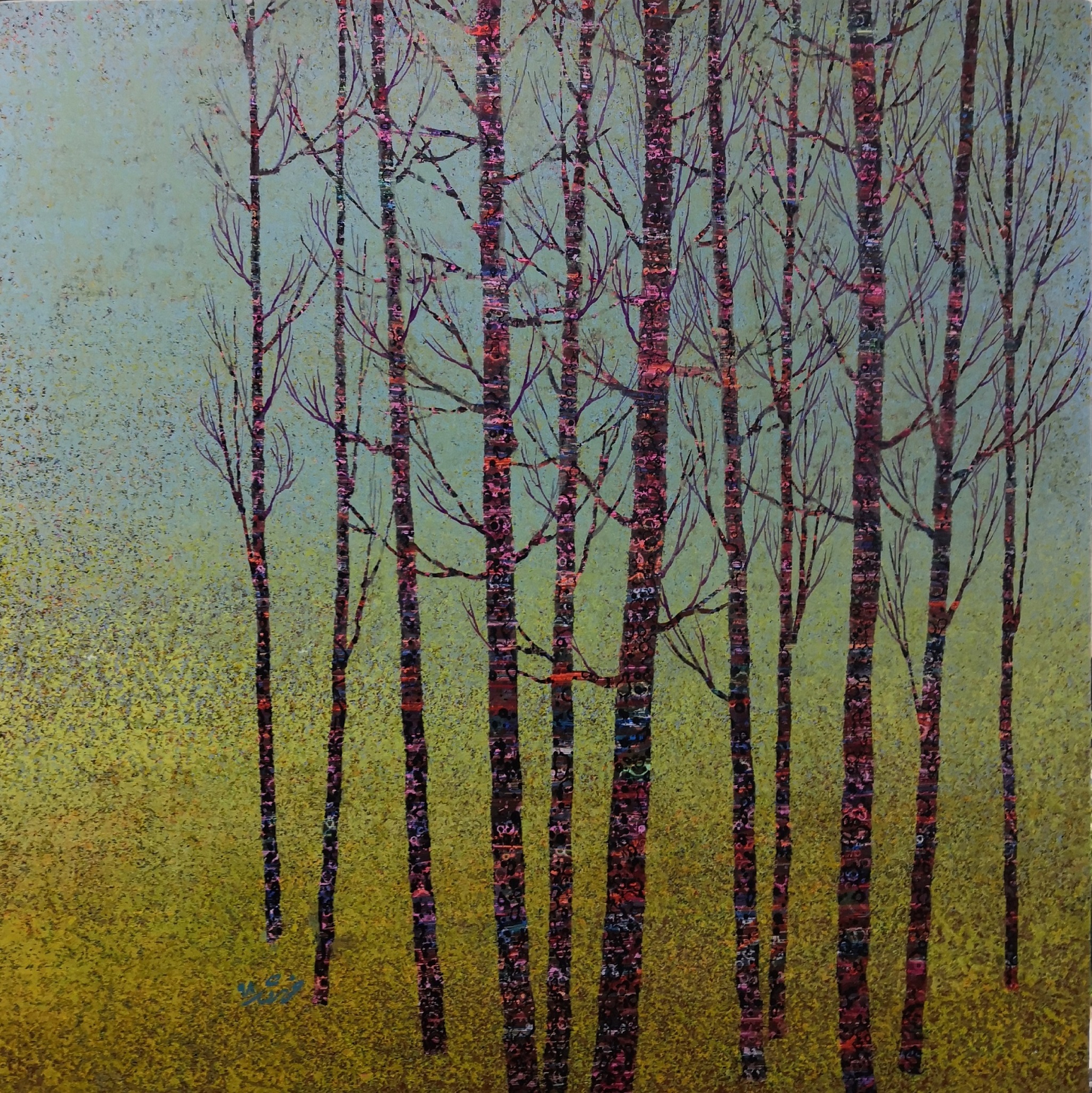 اثر بدون عنوان از حسین خوش رفتار اثر بدون عنوان از حسین خوش رفتار