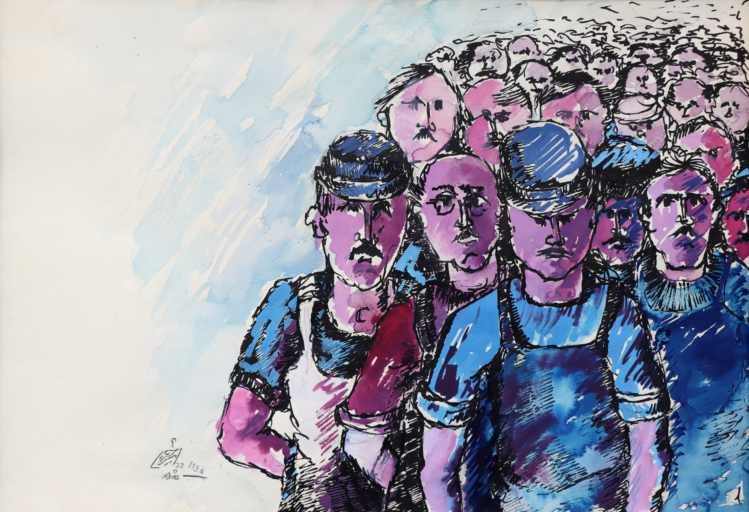 اثر بدون عنوان از سیاوش کسرایی اثر بدون عنوان از سیاوش کسرایی