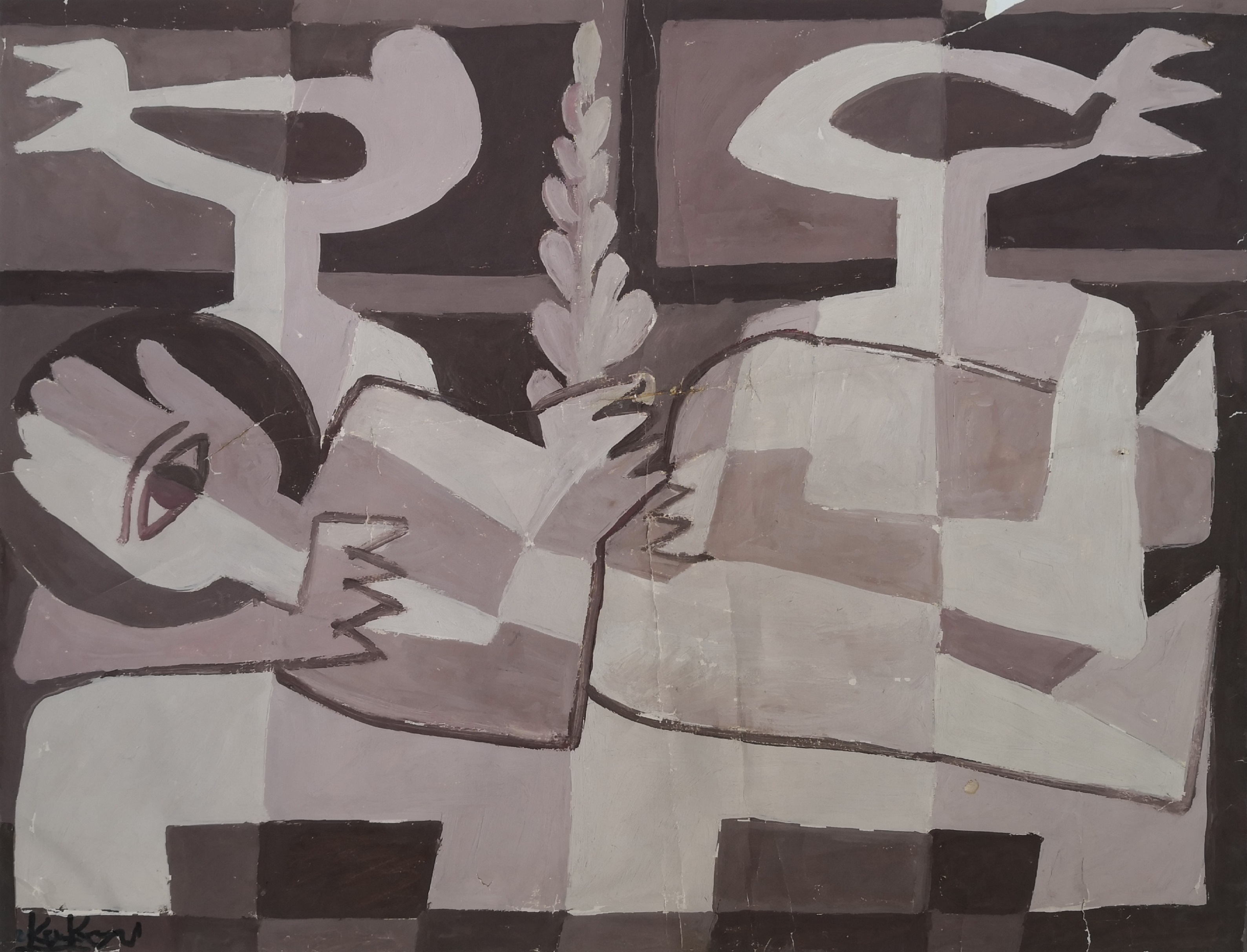 اثر بدون عنوان از محمد علی شیوایی (کاکو) اثر بدون عنوان از محمد علی شیوایی (کاکو)