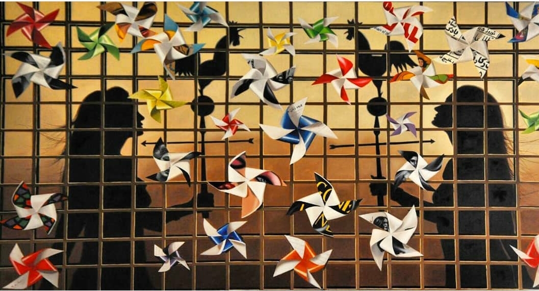 Artwork Gone with the wind by sepideh nejadsatari Artwork Gone with the wind by sepideh nejadsatari