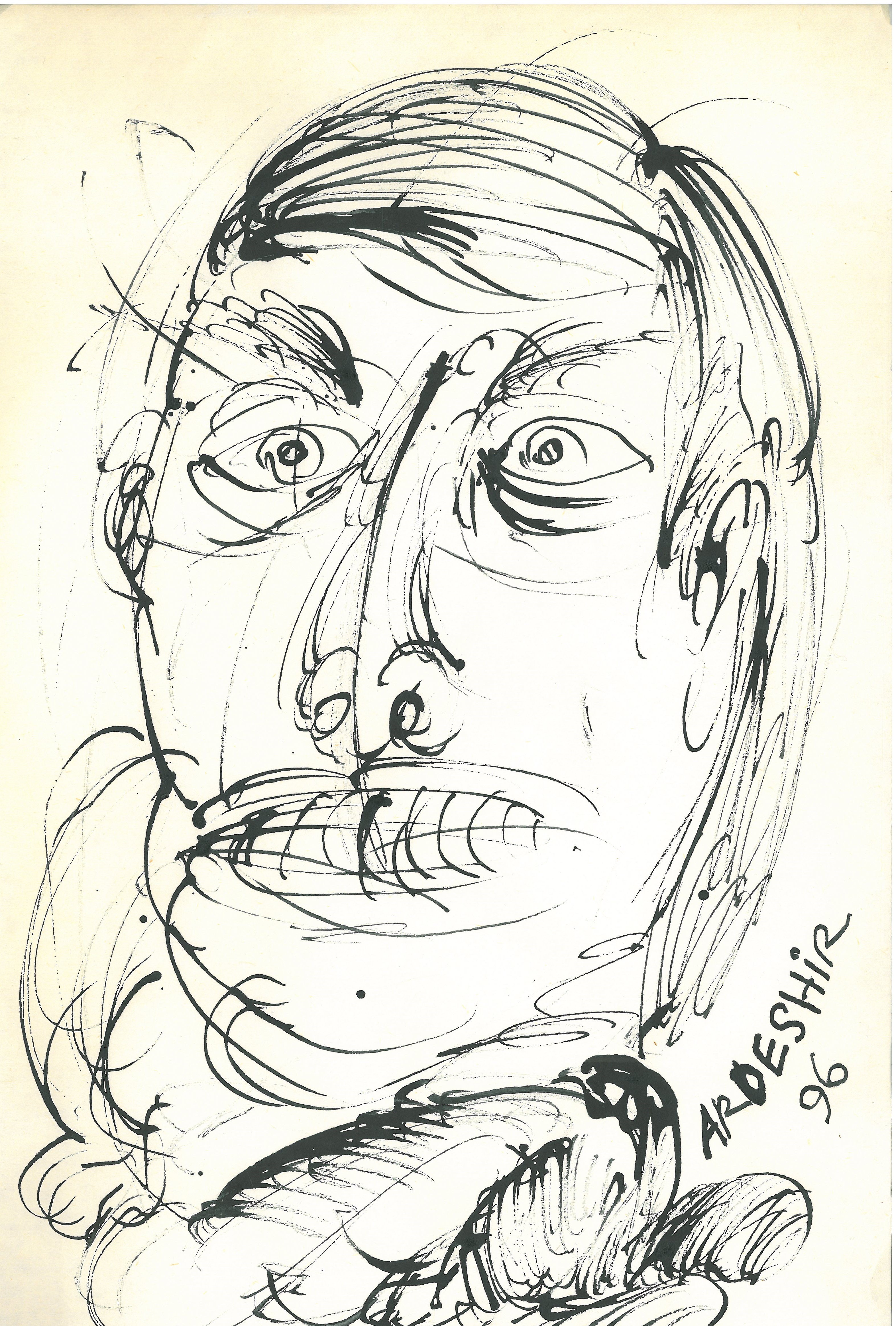 اثر بدون عنوان از اردشیر محصص اثر بدون عنوان از اردشیر محصص