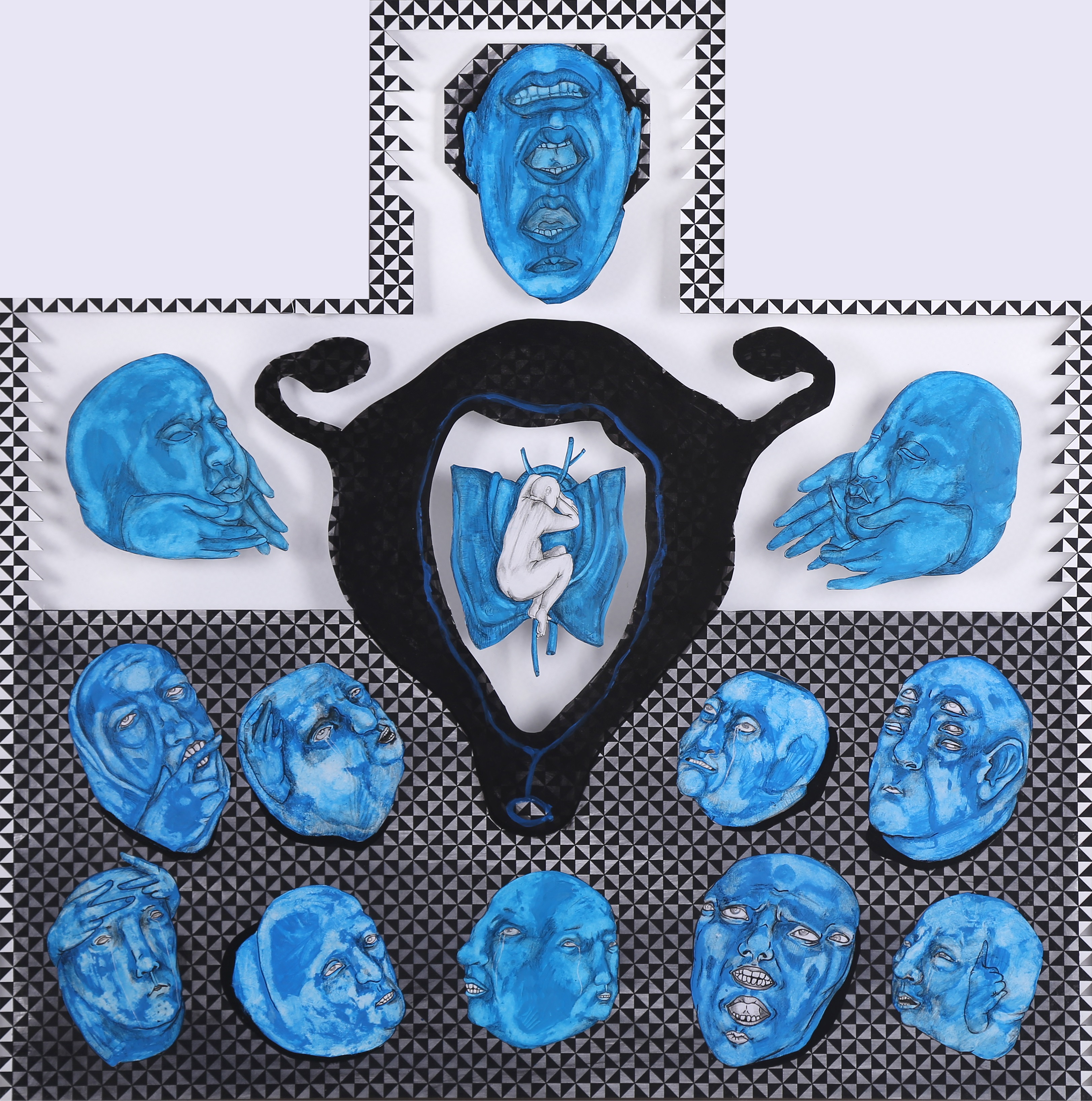 اثر بدون عنوان از دنیا رستمی اثر بدون عنوان از دنیا رستمی