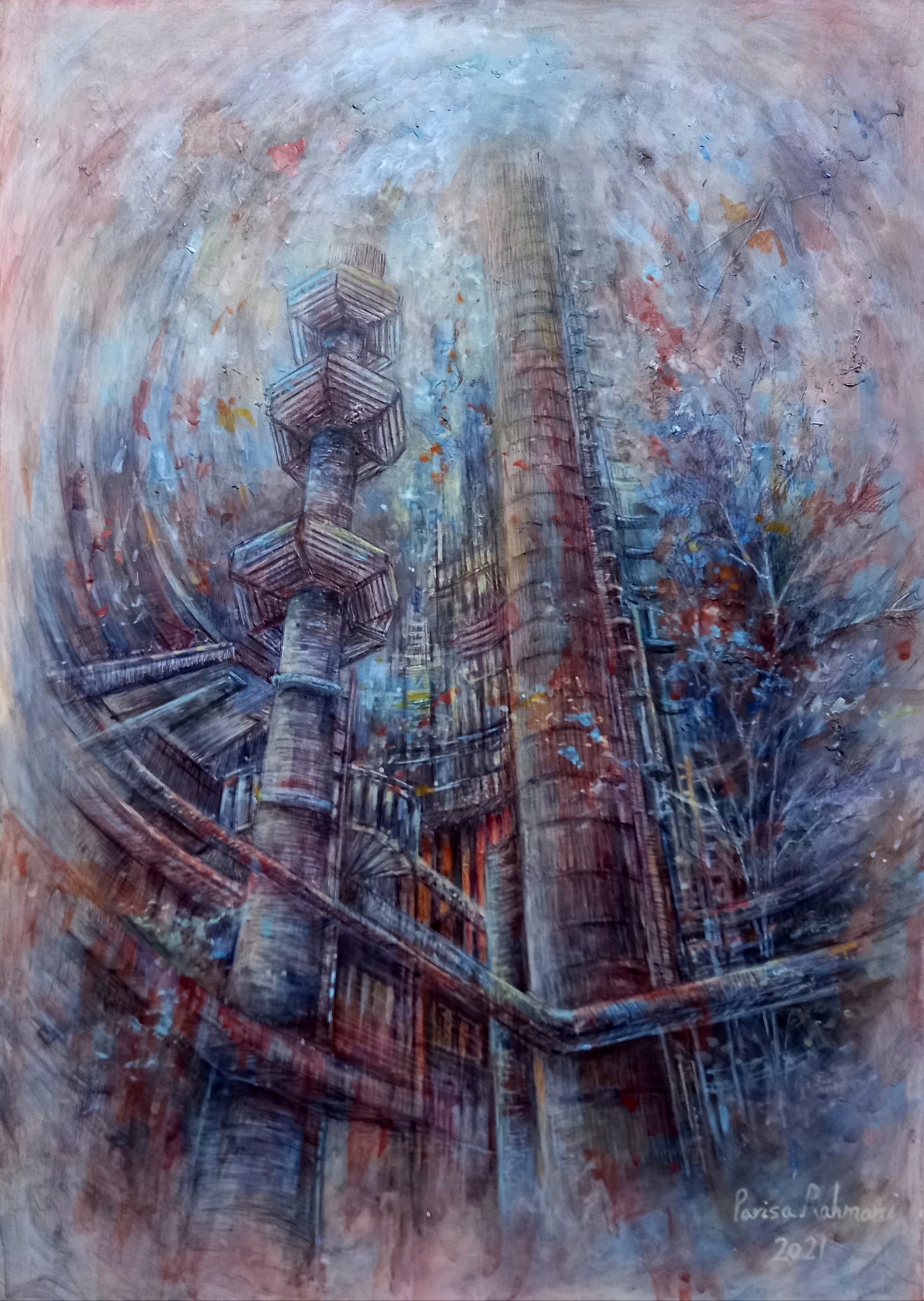 اثر بدون عنوان ۱۶ از پریسا رحمانی اثر بدون عنوان ۱۶ از پریسا رحمانی