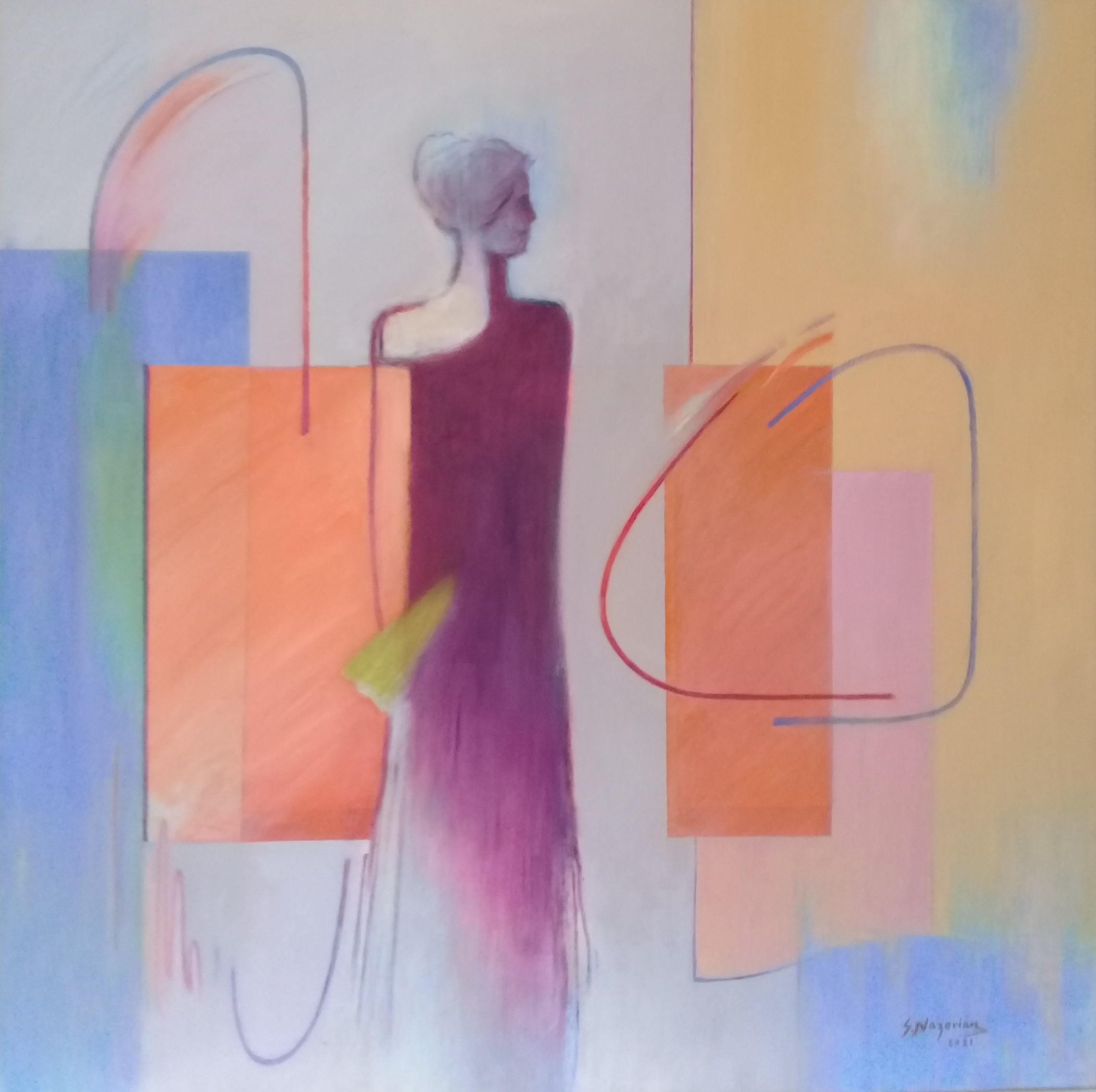 اثر بدون عنوان از سلیم ناظریان اثر بدون عنوان از سلیم ناظریان