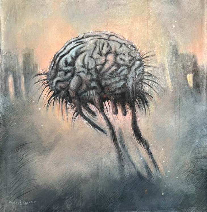 Artwork the brain 8 by navid bijani Artwork the brain 8 by navid bijani