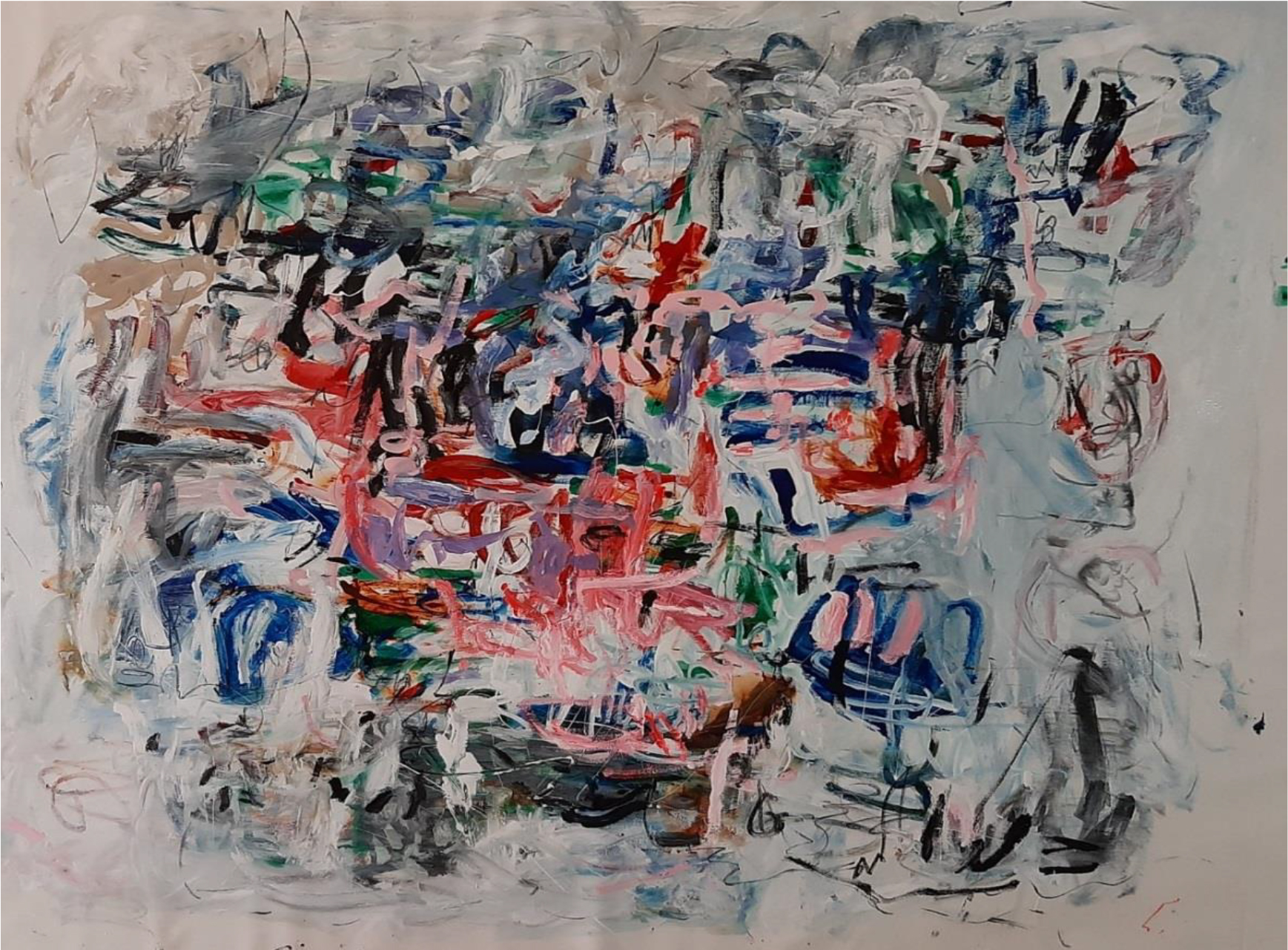 اثر بدون عنوان از منیر زنده اثر بدون عنوان از منیر زنده