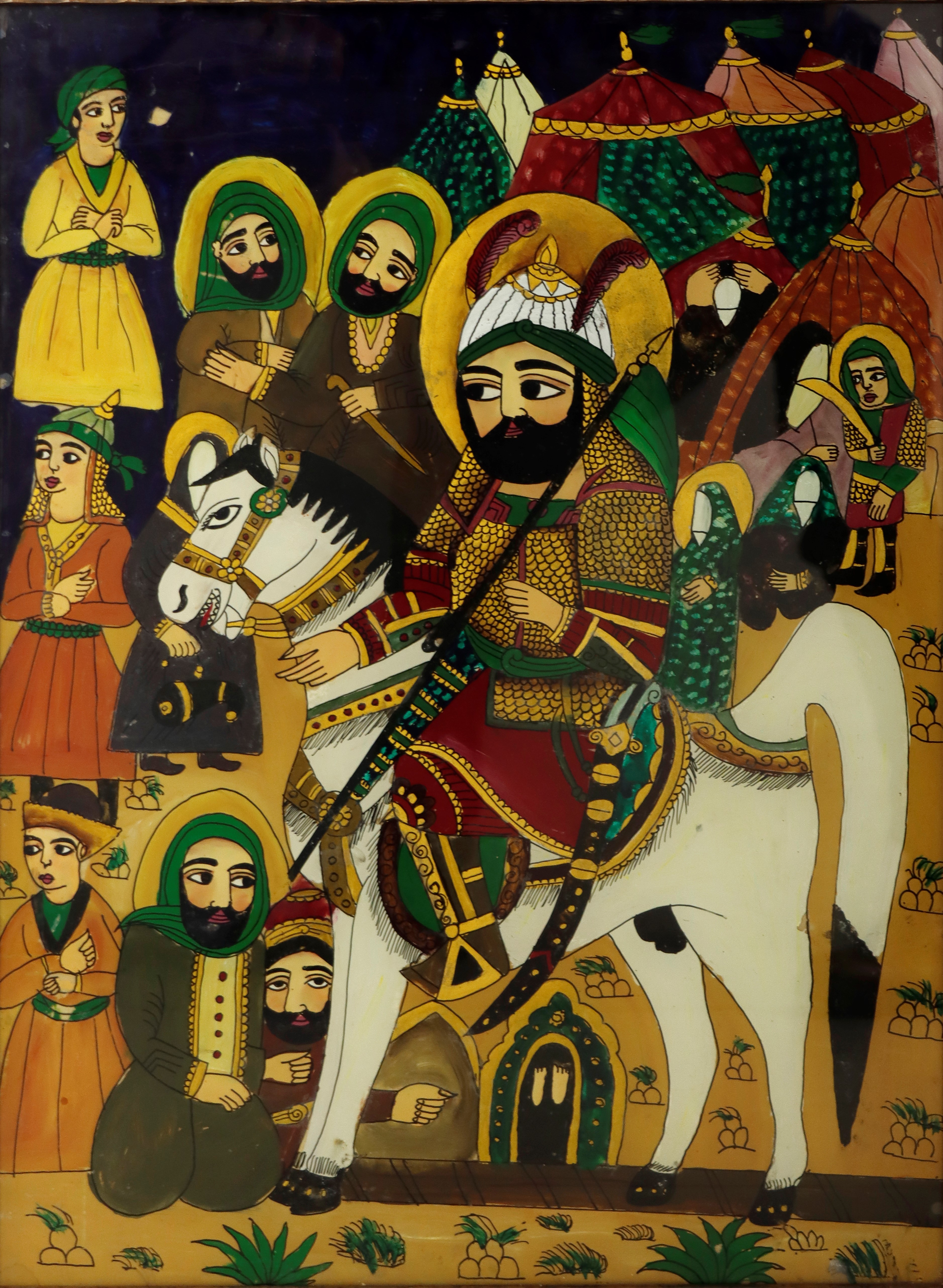 اثر بدون عنوان از نقاشان پشت شیشه اثر بدون عنوان از نقاشان پشت شیشه