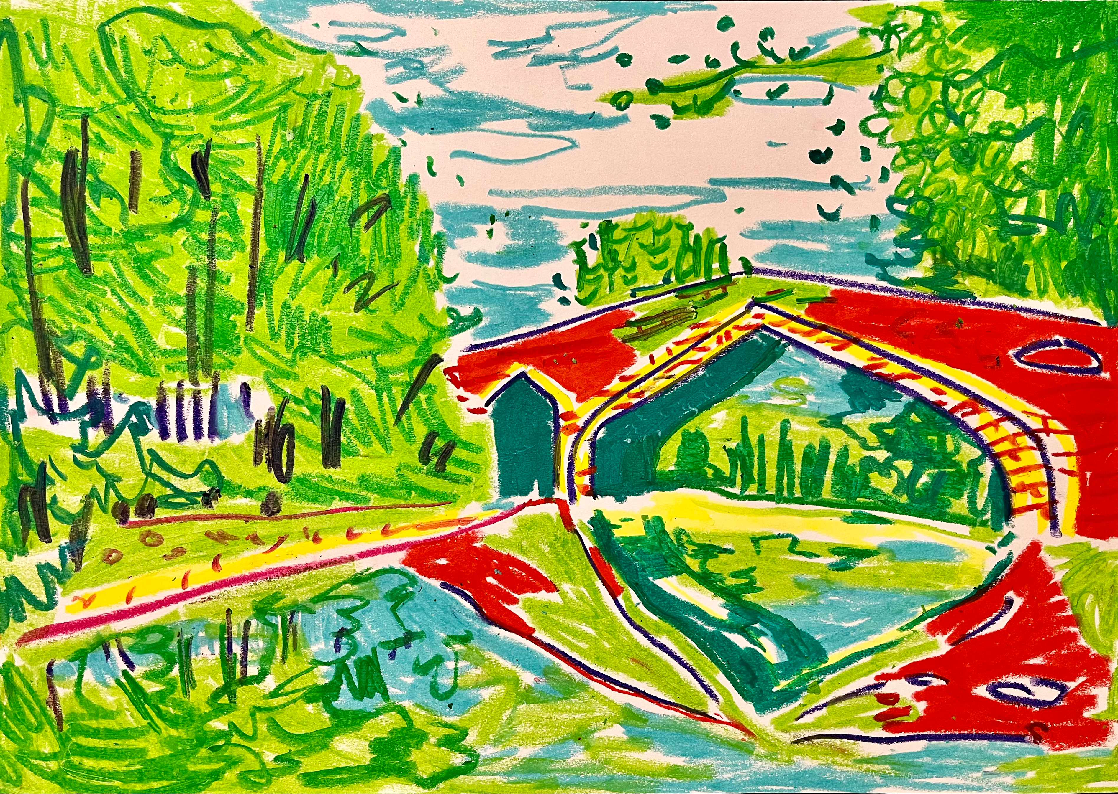 Artwork Ponel bridge by Sara Soheilyfar Artwork Ponel bridge by Sara Soheilyfar