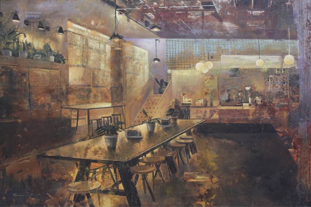 اثر بدون عنوان از رامین حفیظی اثر بدون عنوان از رامین حفیظی