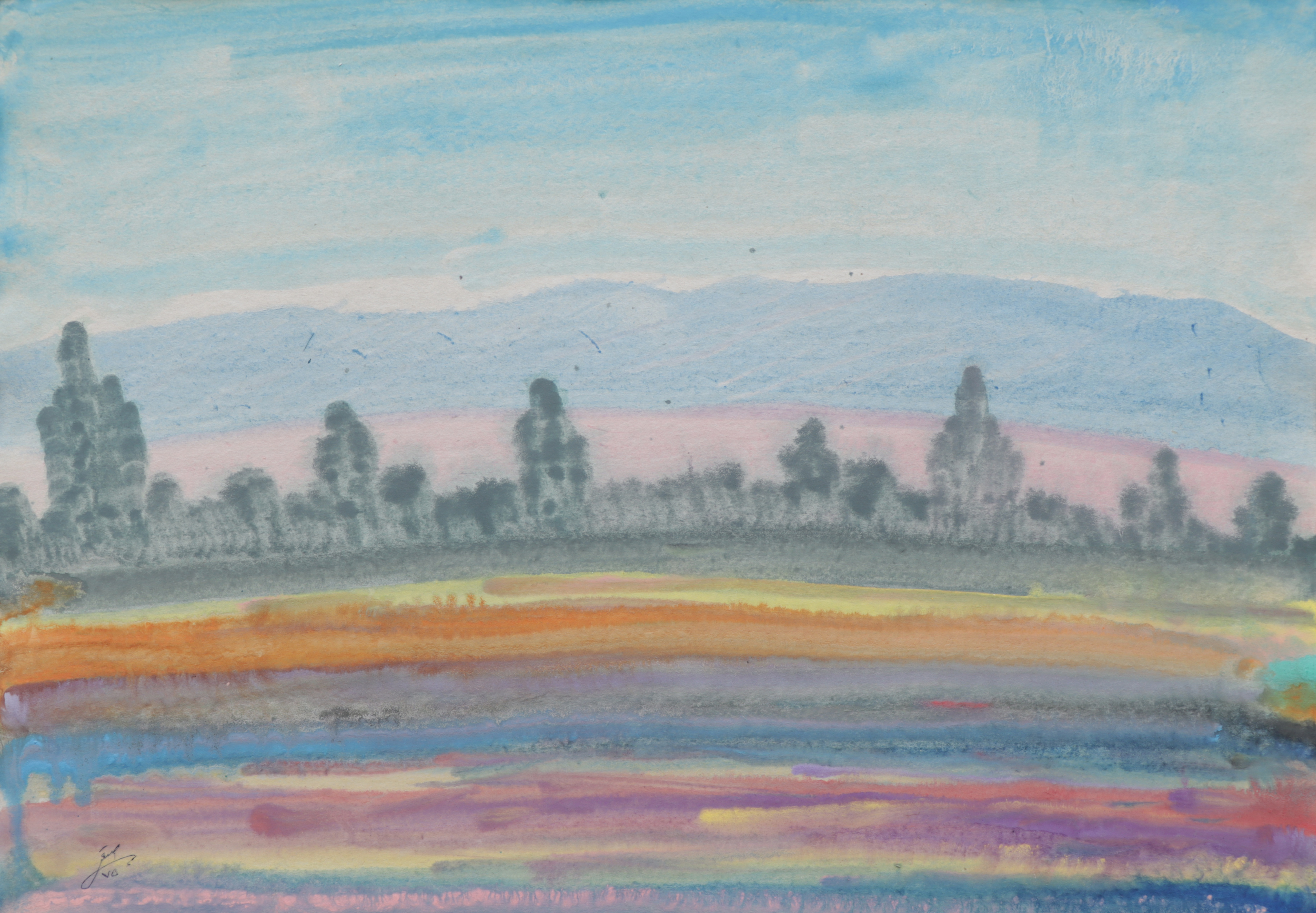 Artwork Untitled by Aliakbar Sanati Artwork Untitled by Aliakbar Sanati