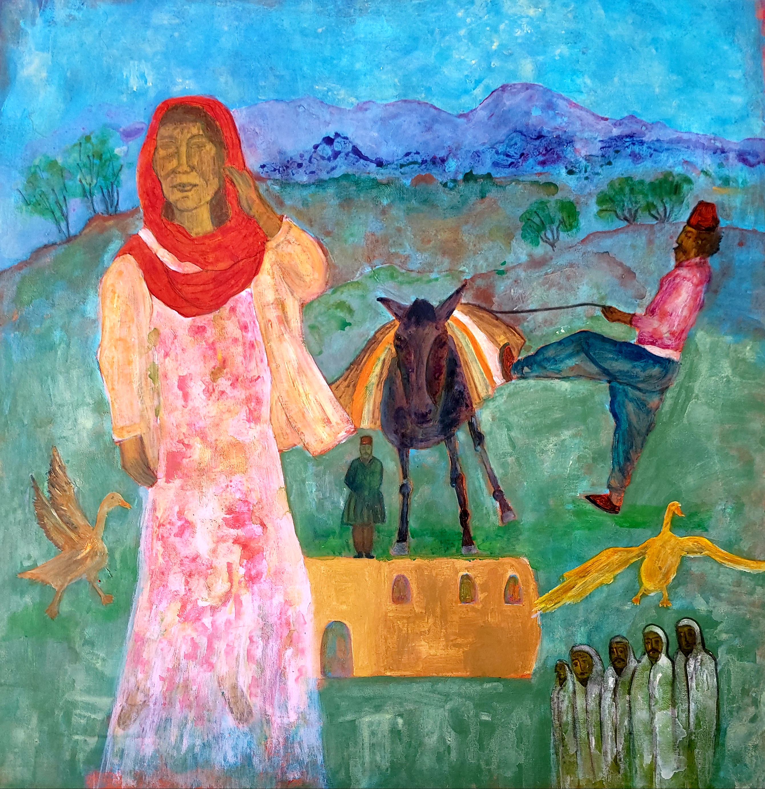 اثر دشت خاموش از فاطمه فراهانی اثر دشت خاموش از فاطمه فراهانی