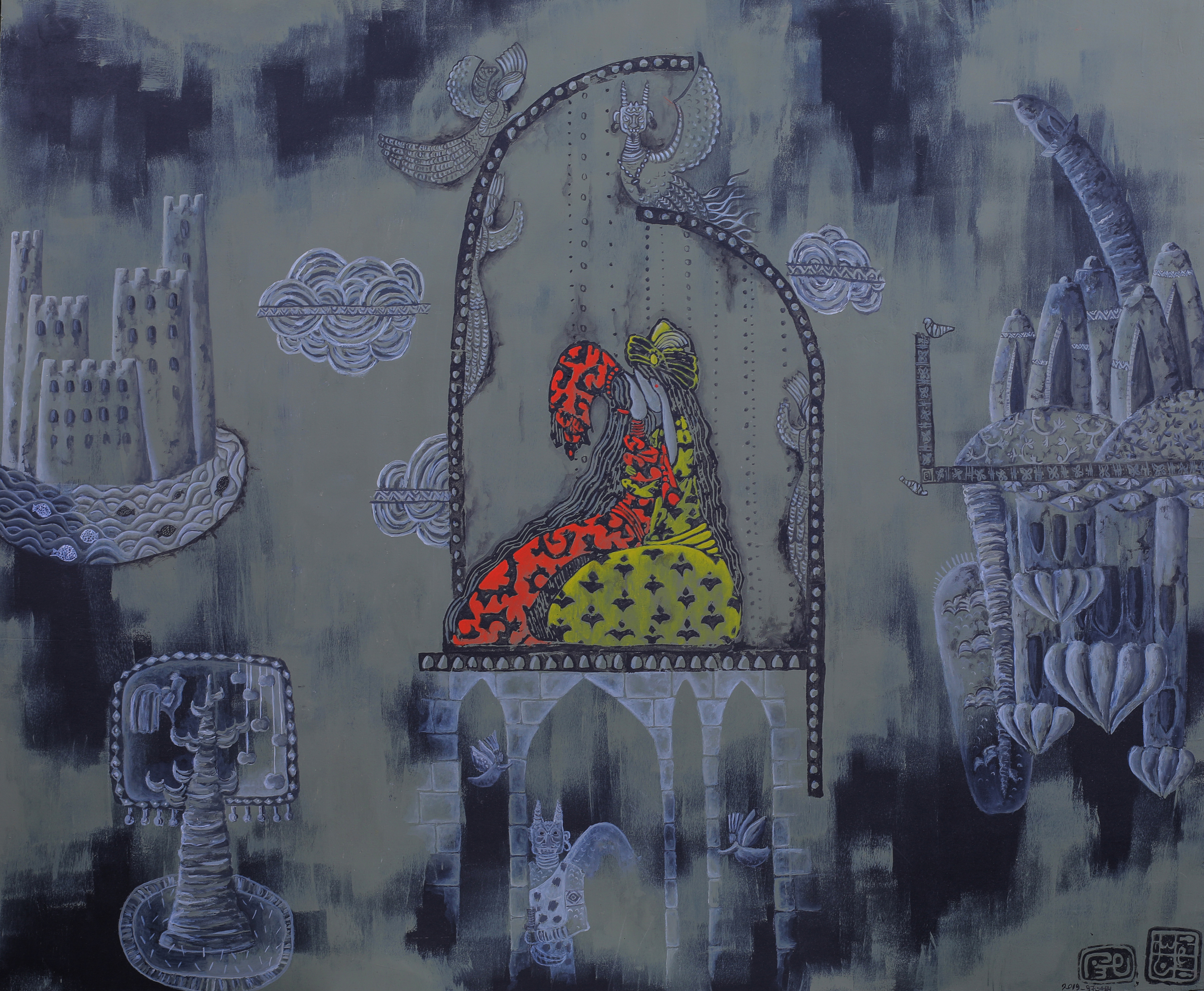 Artwork Tales of the Thousand and One Nights by sona goshtasbi Artwork Tales of the Thousand and One Nights by sona goshtasbi