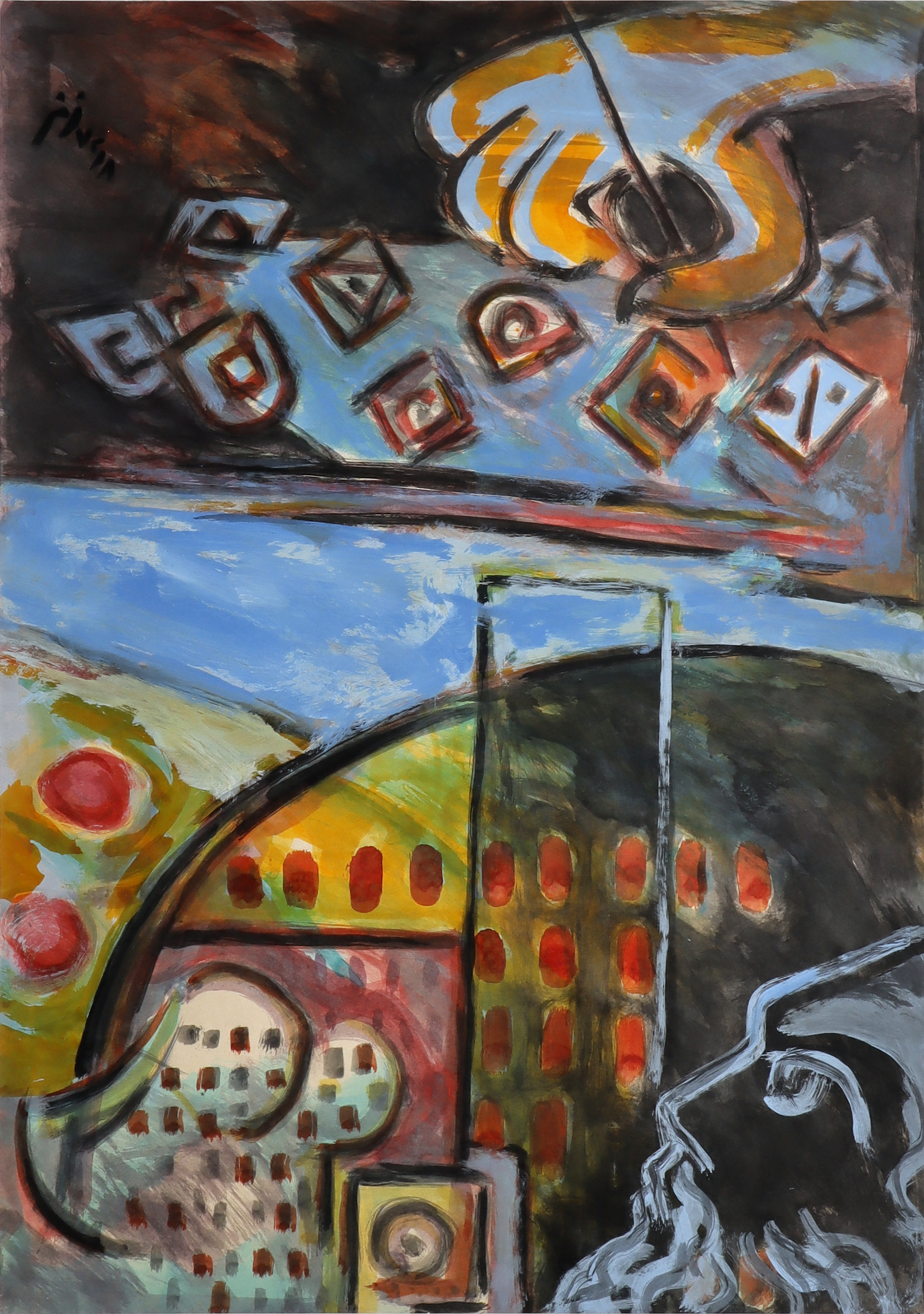 Artwork Untitled by Iraj Zand Artwork Untitled by Iraj Zand