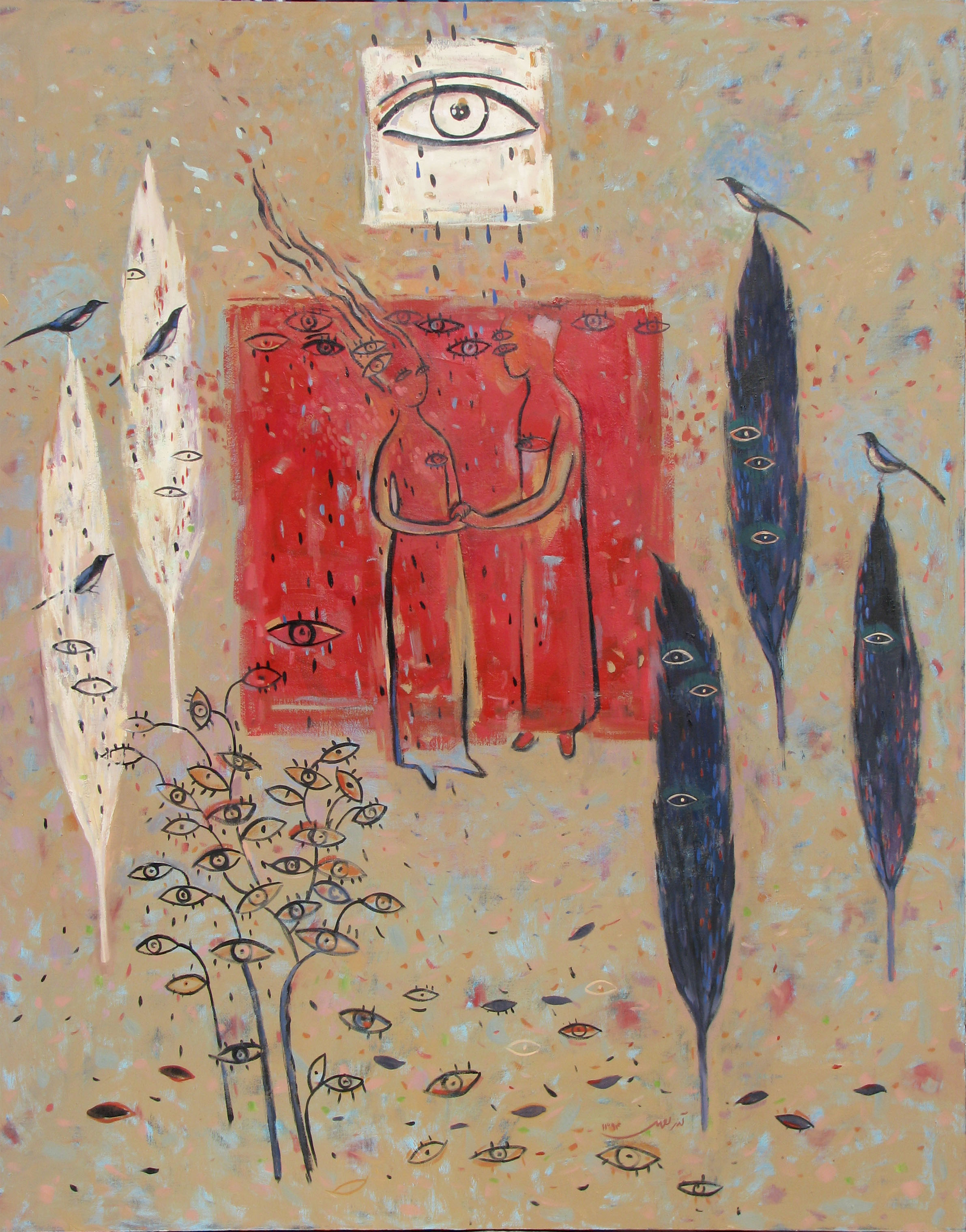 Artwork the red square by azar shoa ahmadi Artwork the red square by azar shoa ahmadi