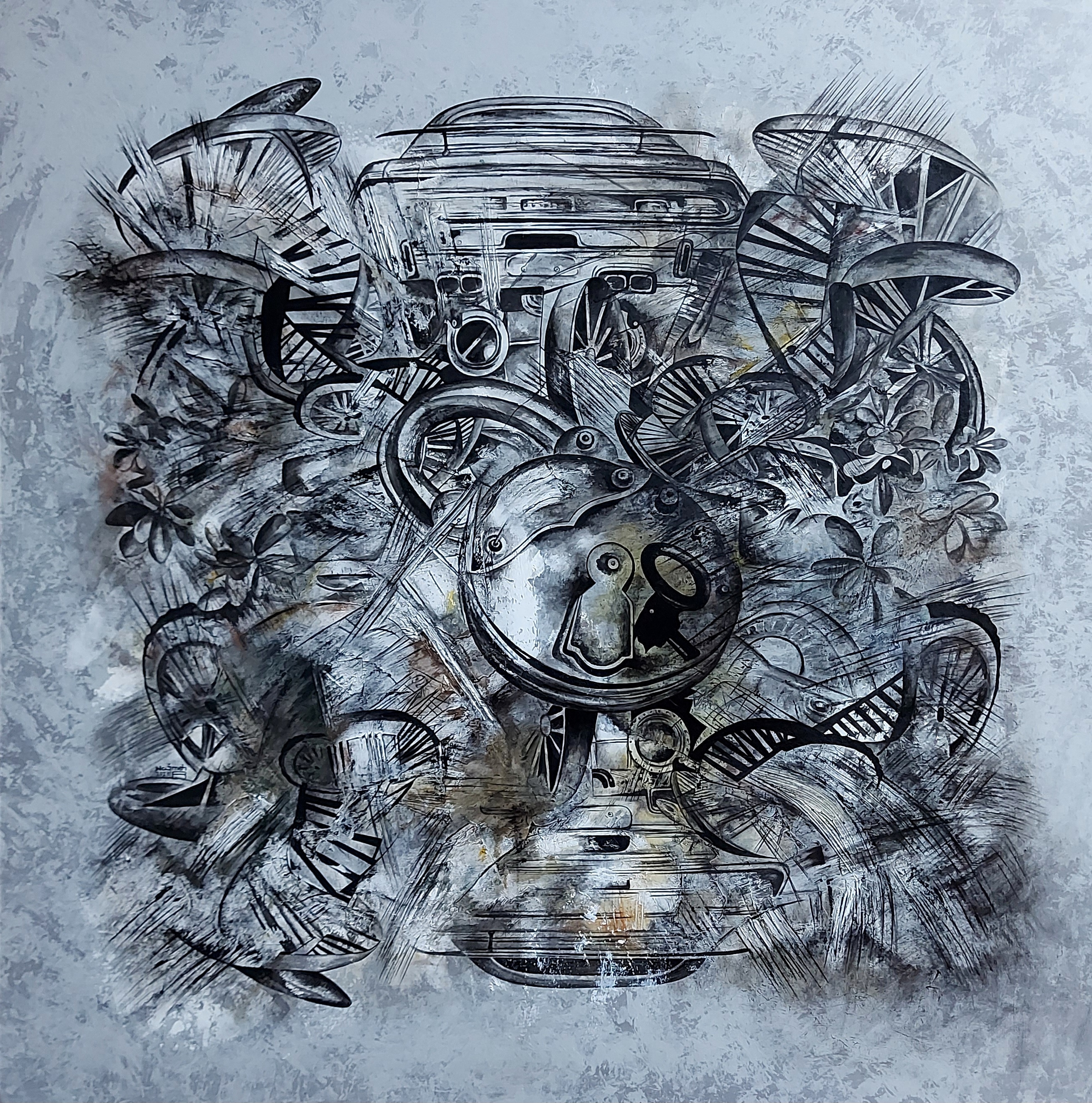 Artwork Birth and Erosion1 by najmeh rasekh Artwork Birth and Erosion1 by najmeh rasekh