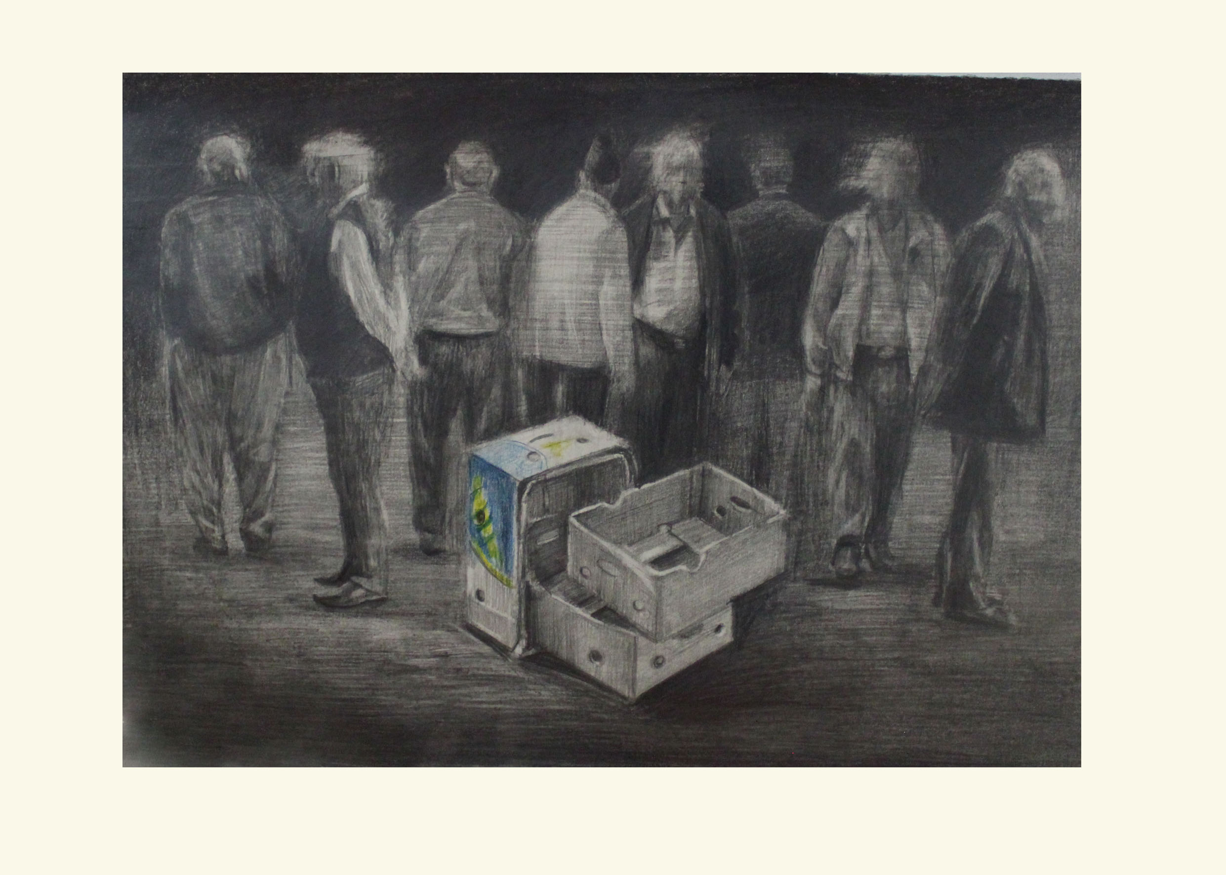 Artwork the path narrows from the left8 by Mina Ghahremani Artwork the path narrows from the left8 by Mina Ghahremani